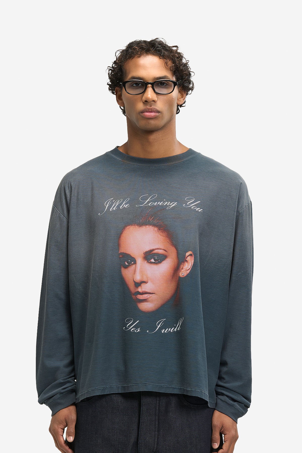Anastasia L/S in Washed Black