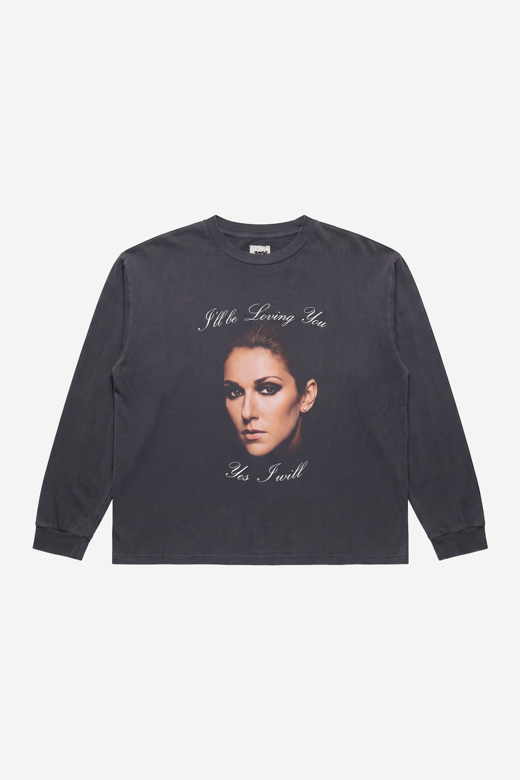Anastasia L/S in Washed Black