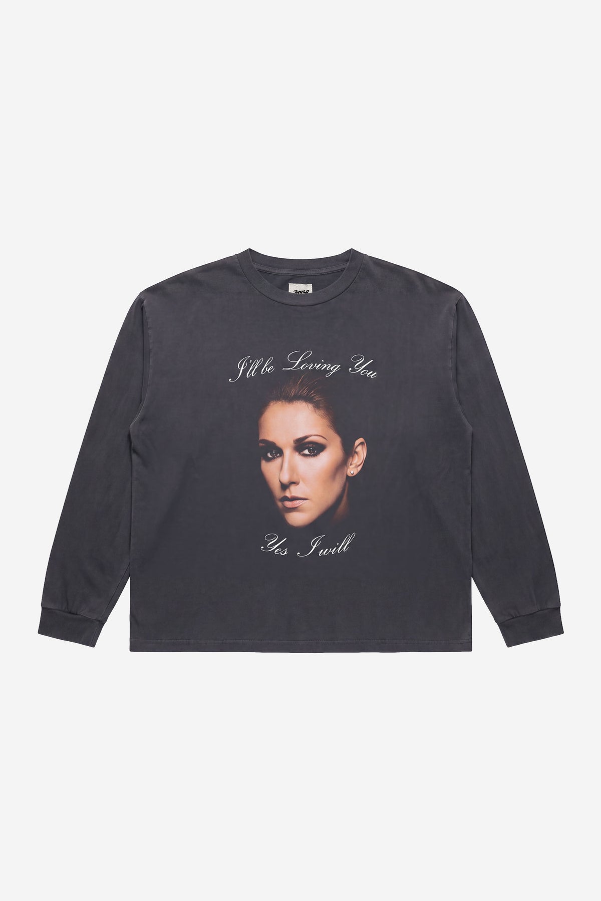 Anastasia L/S in Washed Black