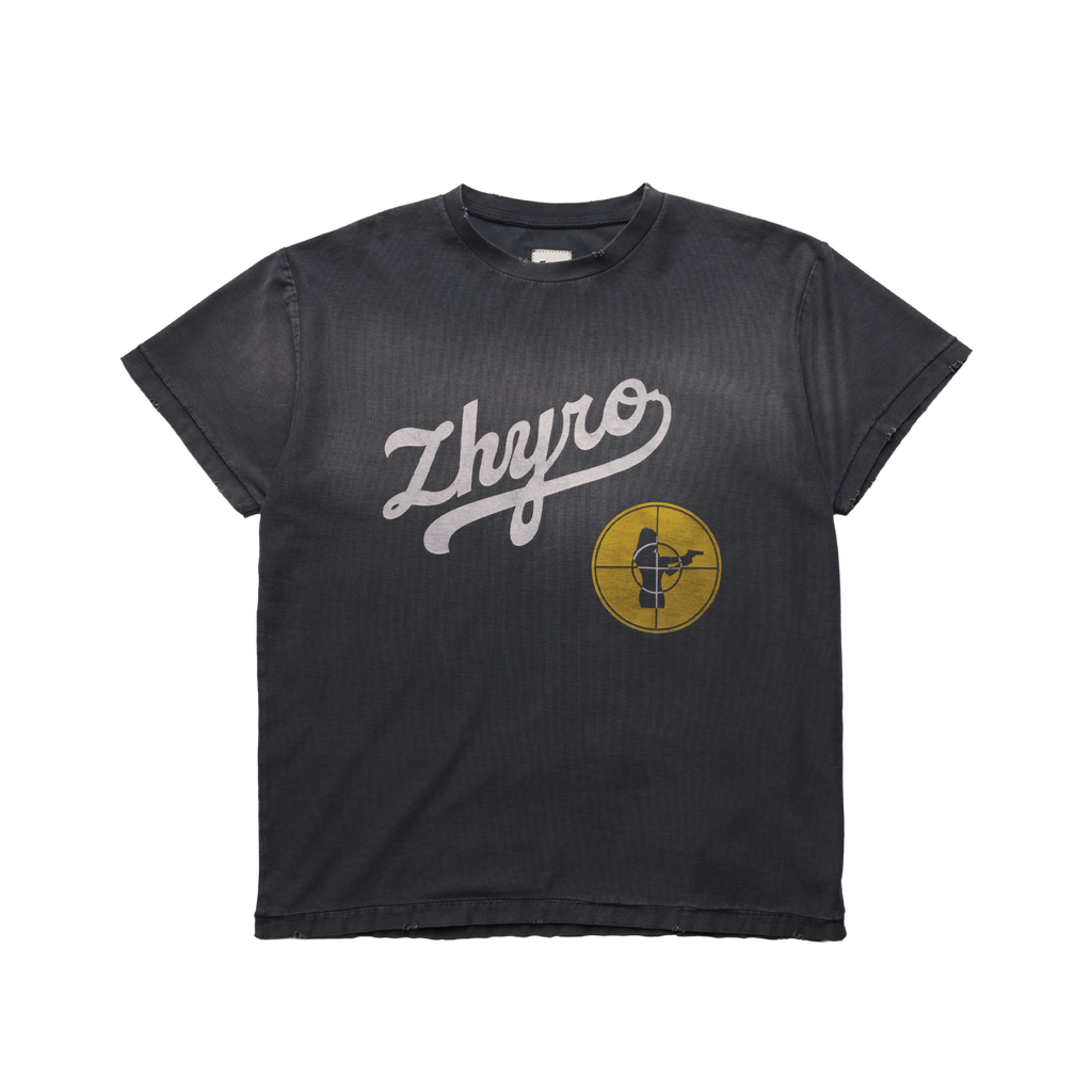 Assassins Tee in Sunfaded Black