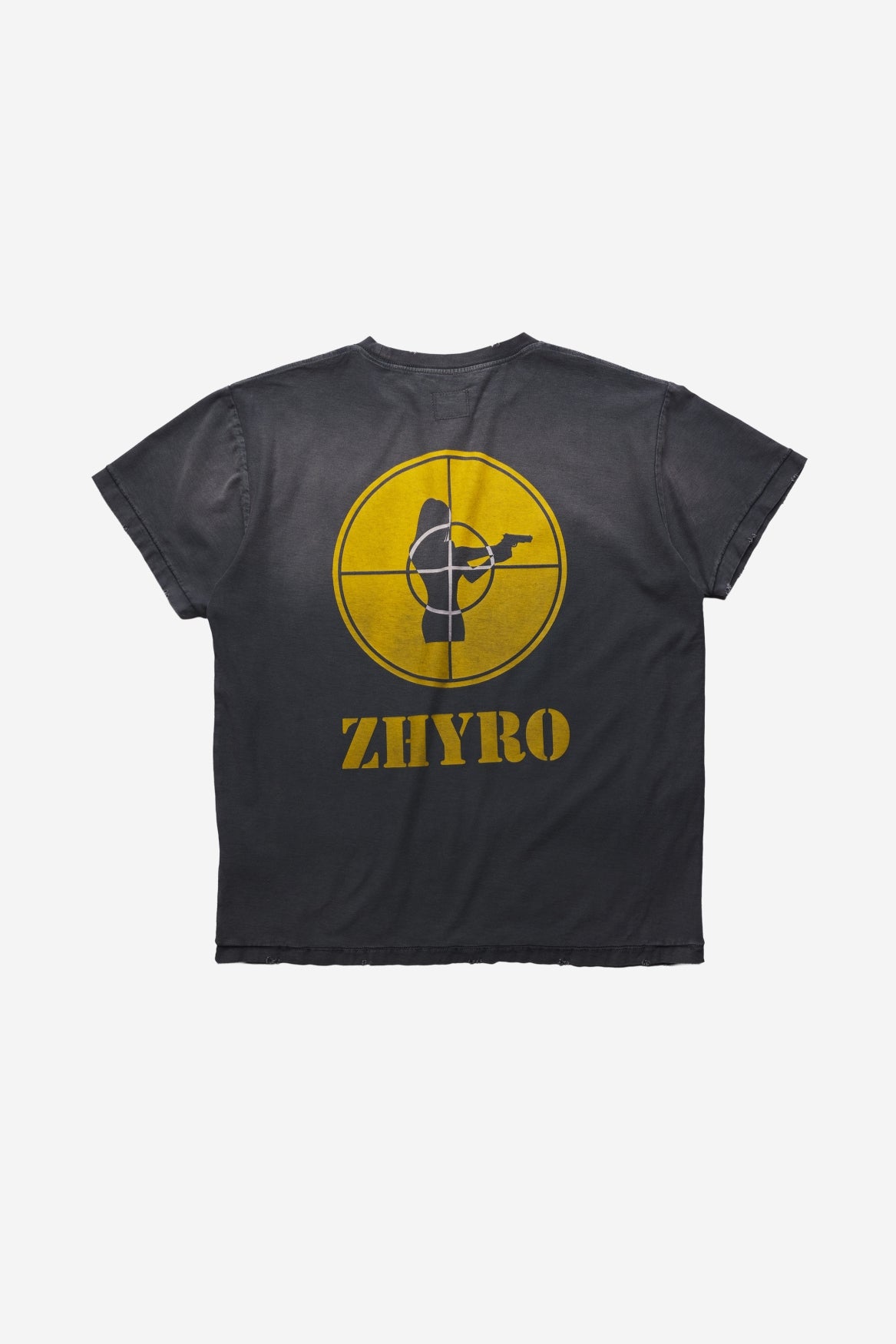 Assassins Tee in Sunfaded Black