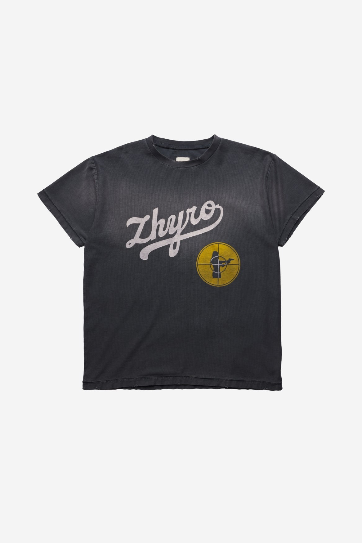 Assassins Tee in Sunfaded Black