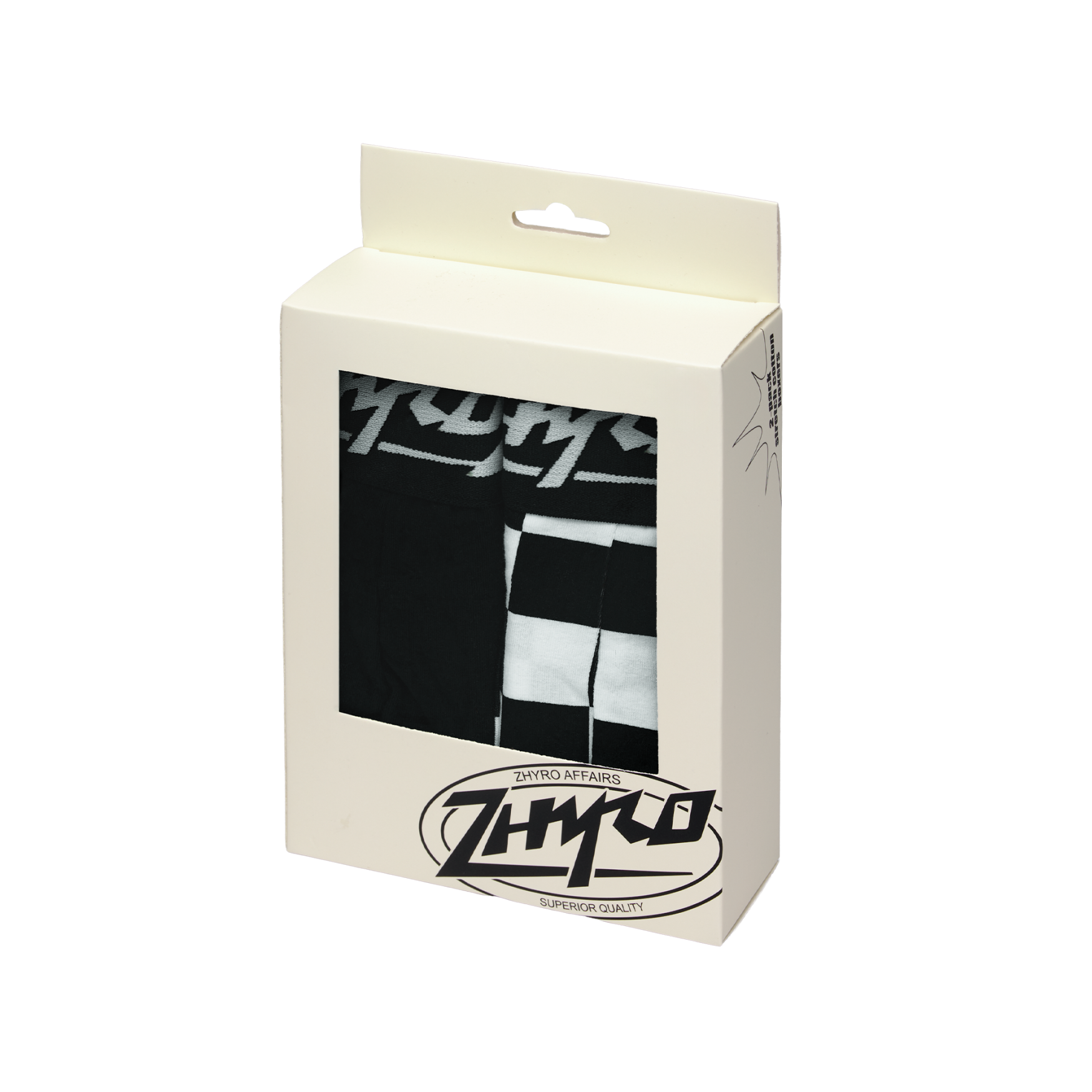 Boxer 2-Pack in Black