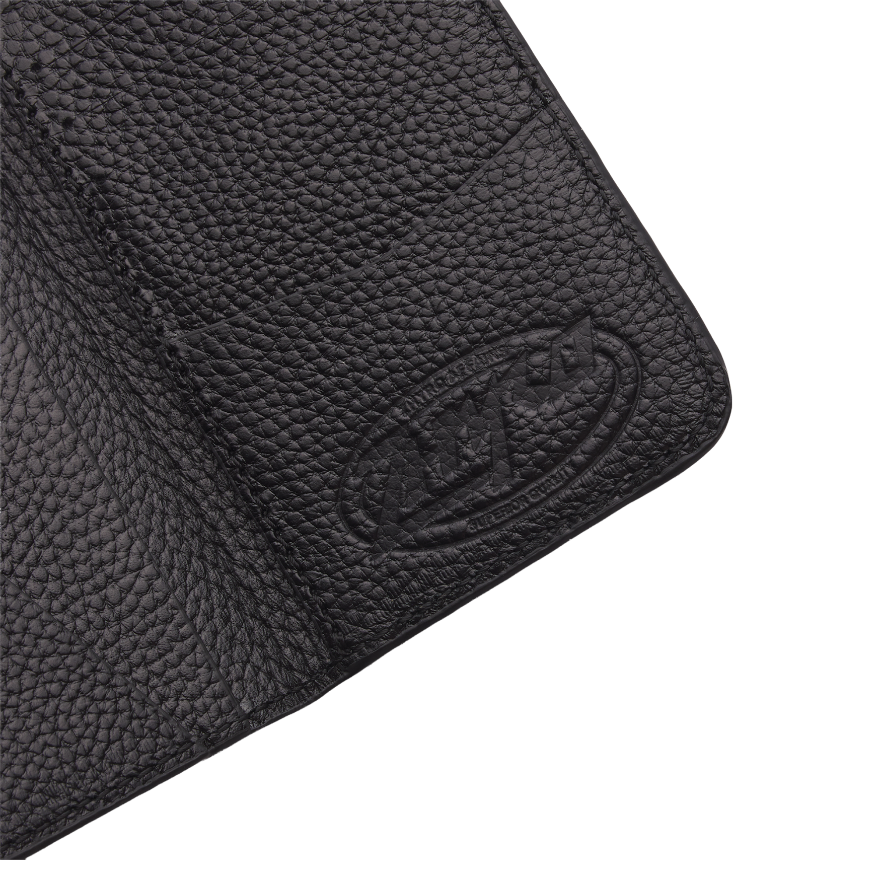 ZHY Bi-Fold Wallet in Black Checker