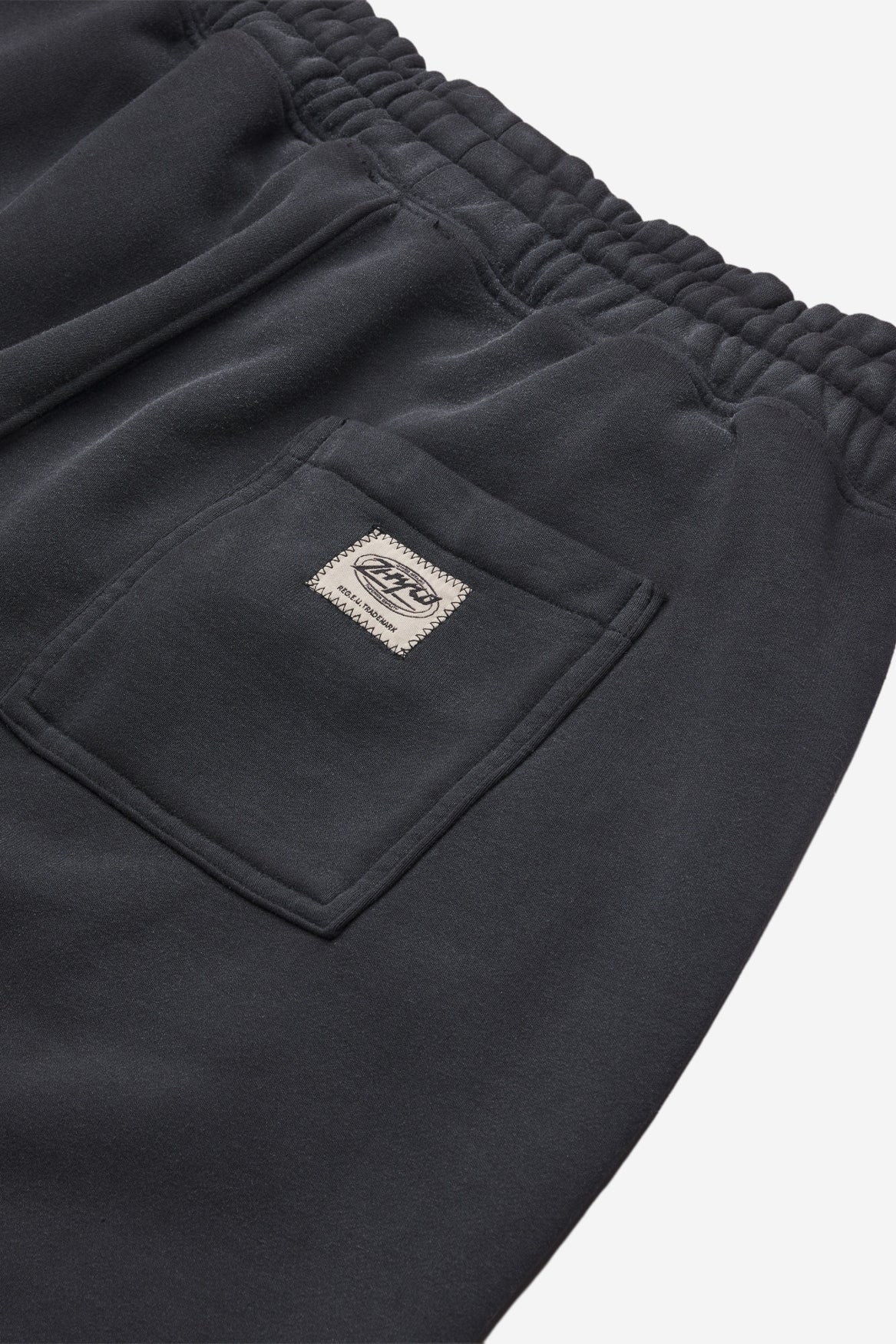 College Sweatpants in Sunfaded Black