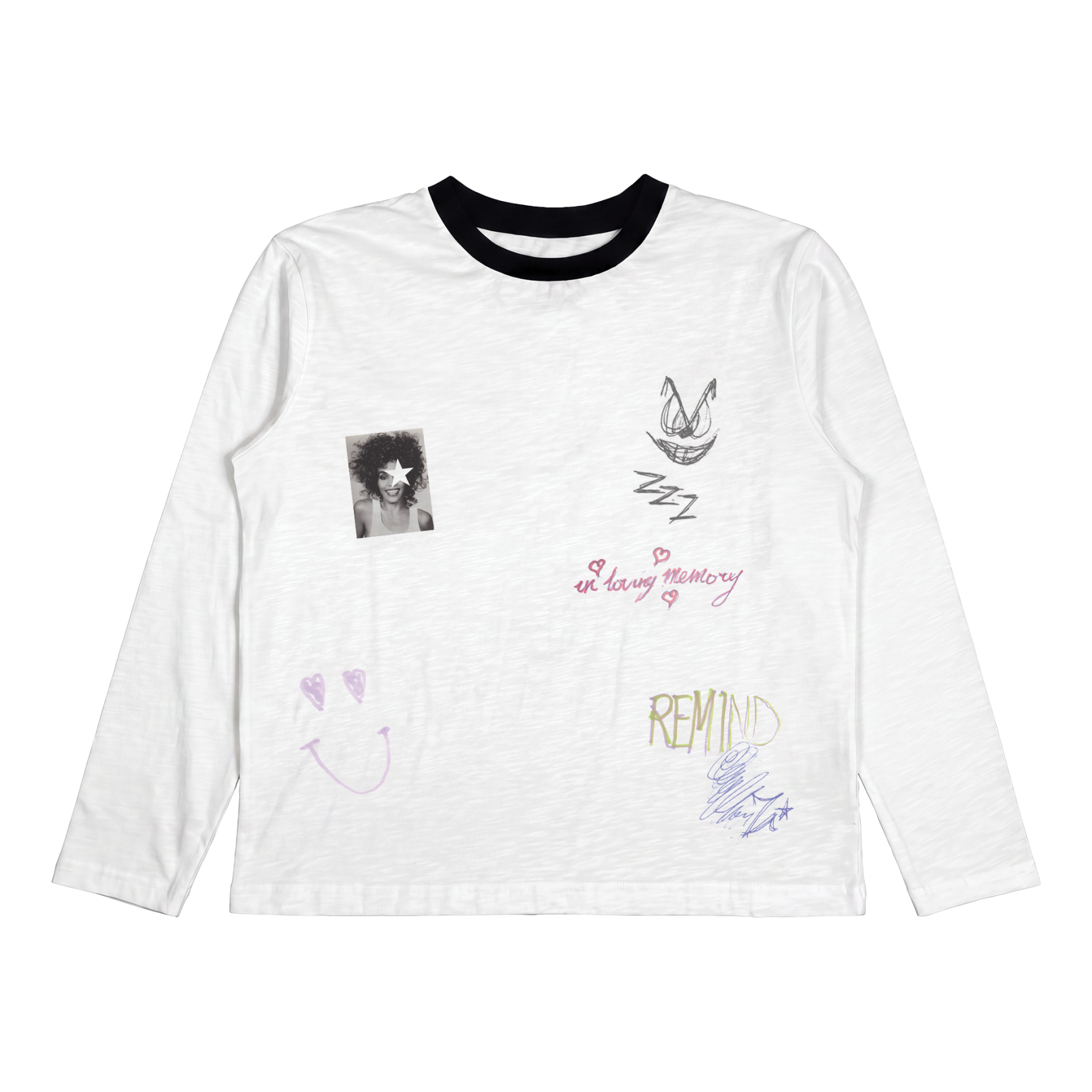 Goodbye L/S in White