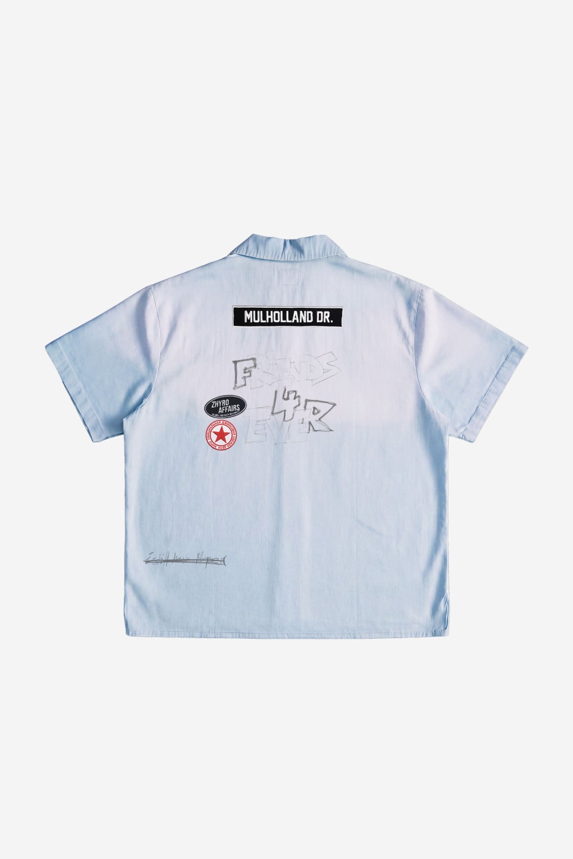 Memory Mechanic Shirt in Sunfaded Blue