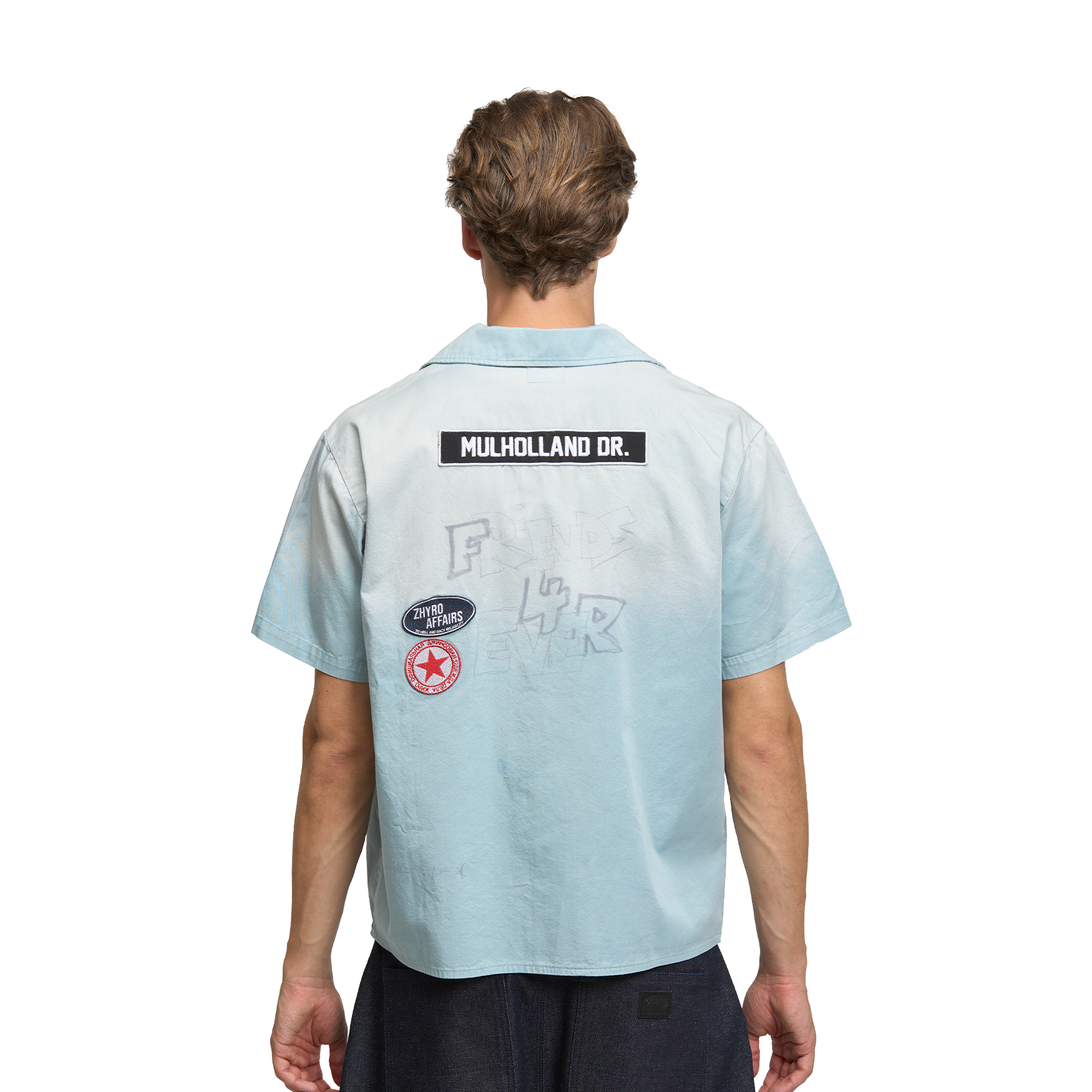 Memory Mechanic Shirt in Sunfaded Blue