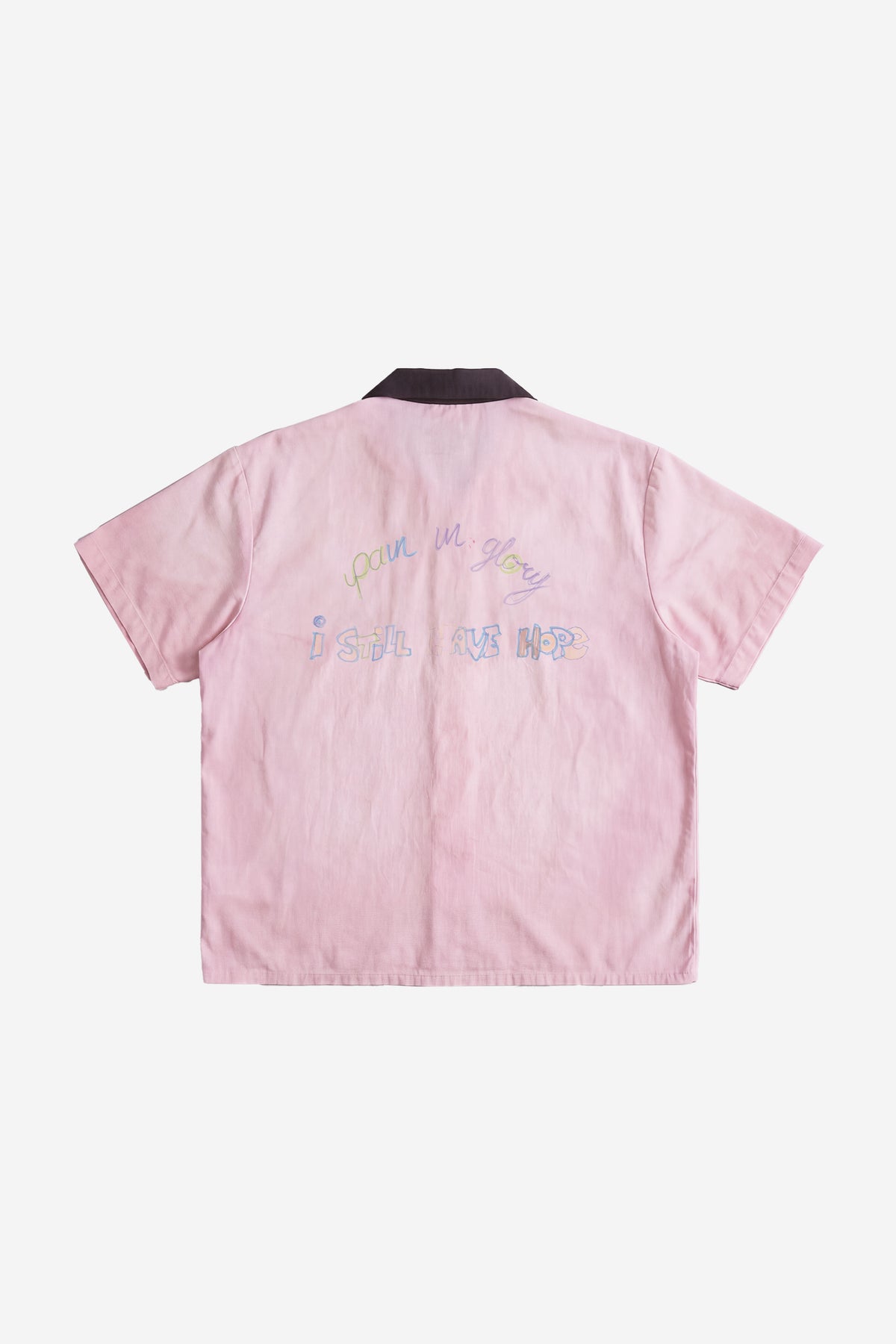 Remind Mechanic Shirt in Sunfaded Pink