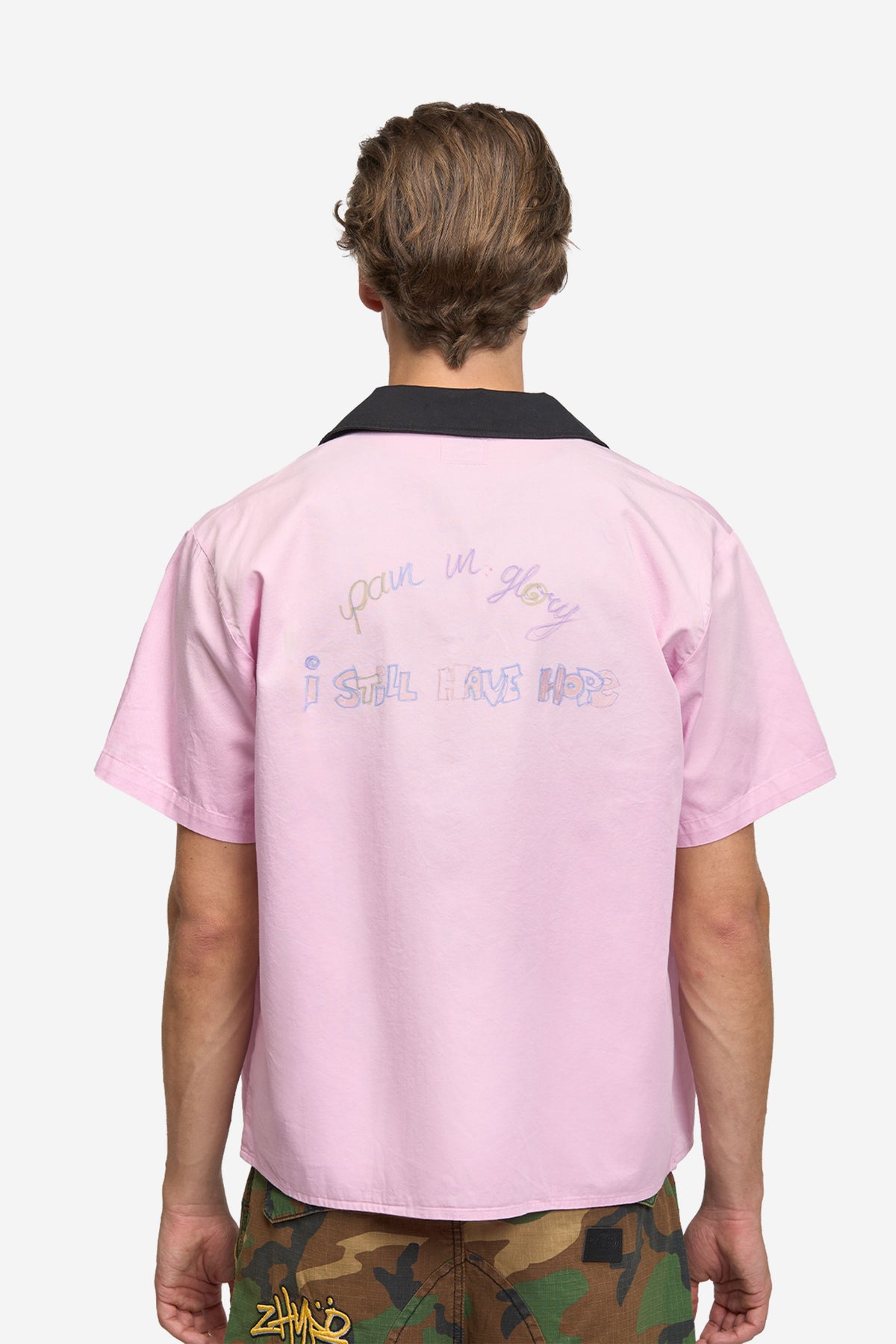 Remind Mechanic Shirt in Sunfaded Pink