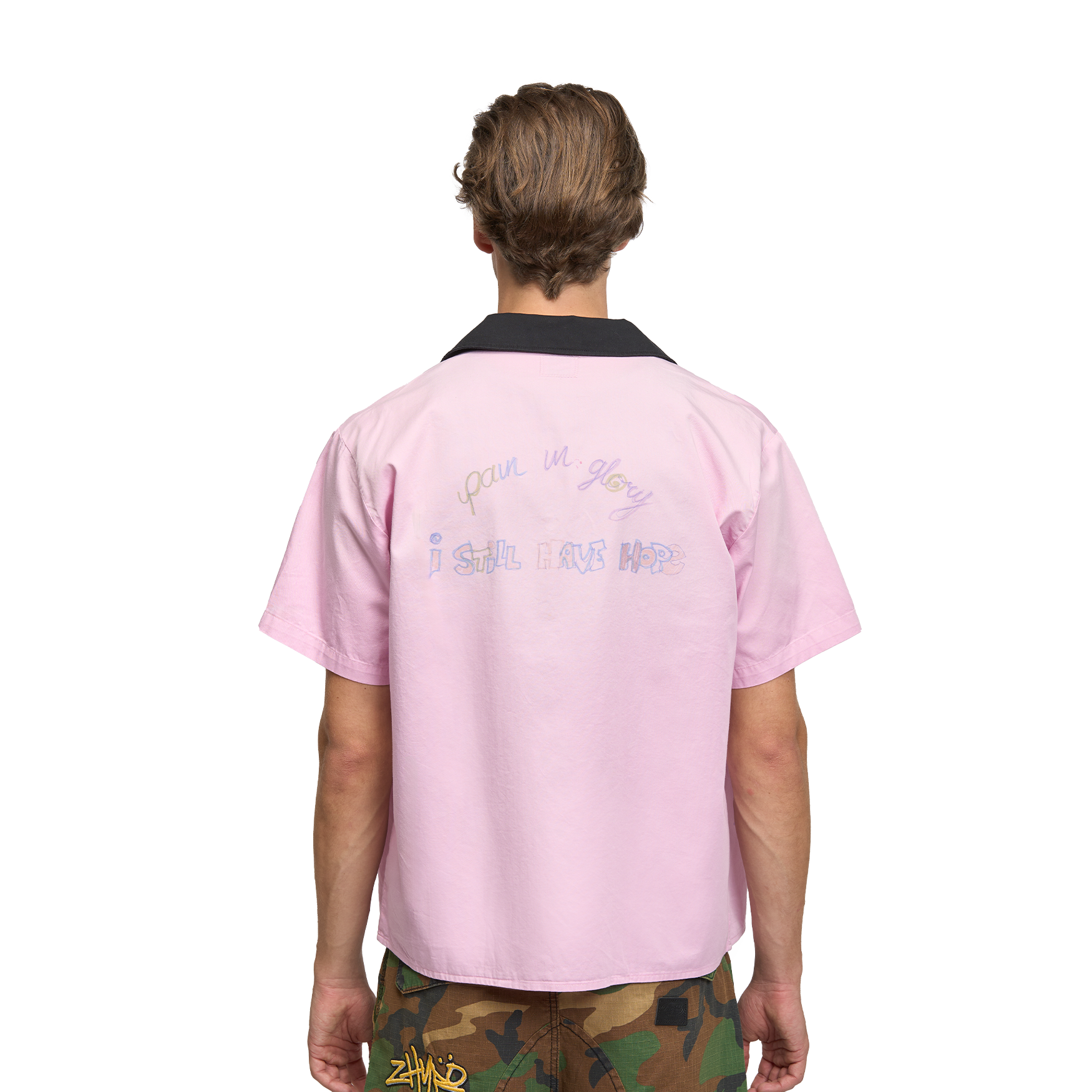 Remind Mechanic Shirt in Sunfaded Pink