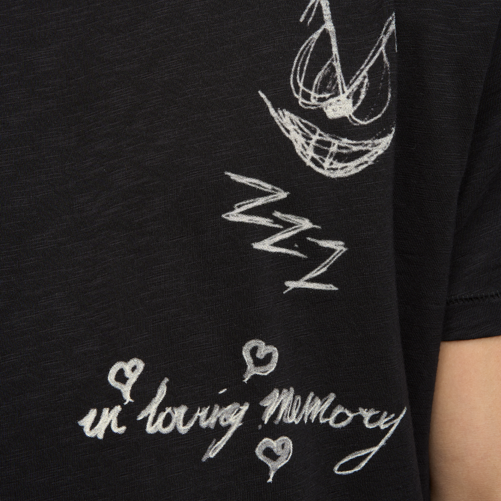 Goodbye Tee in Black
