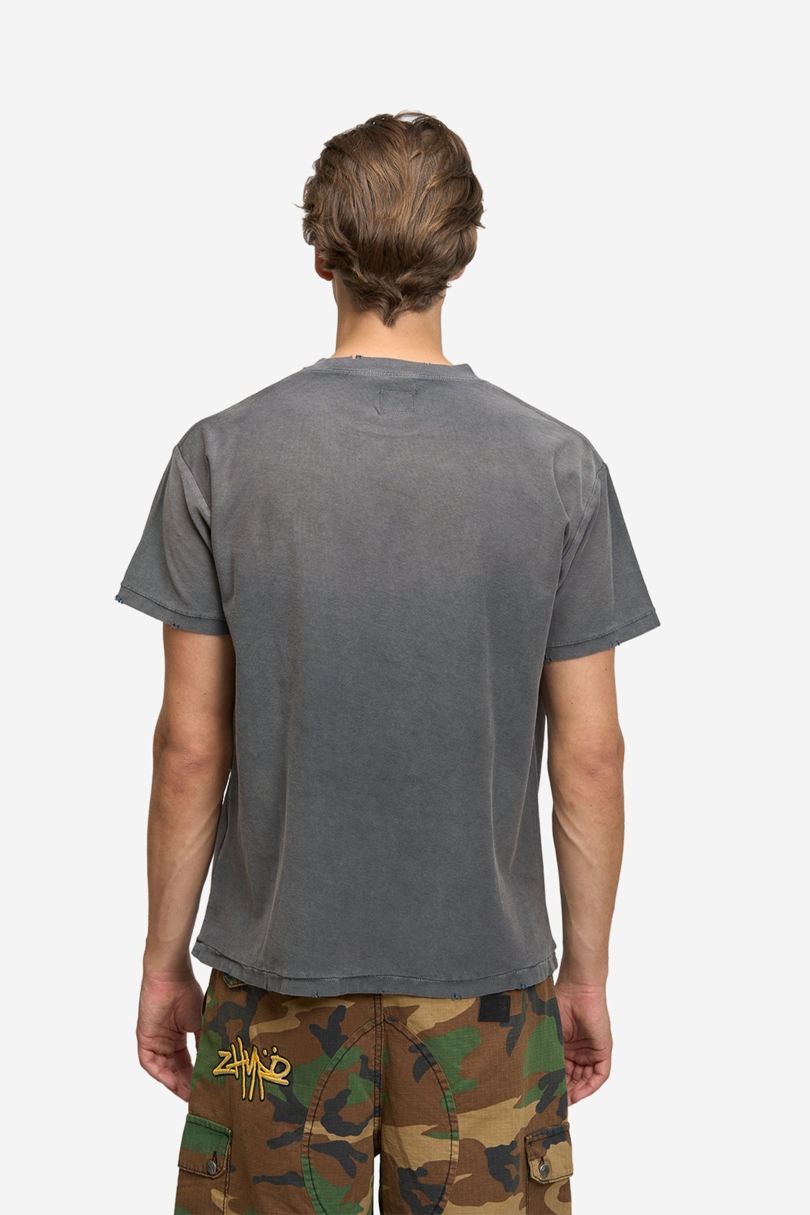 Mercy Tee in Sunfaded Black