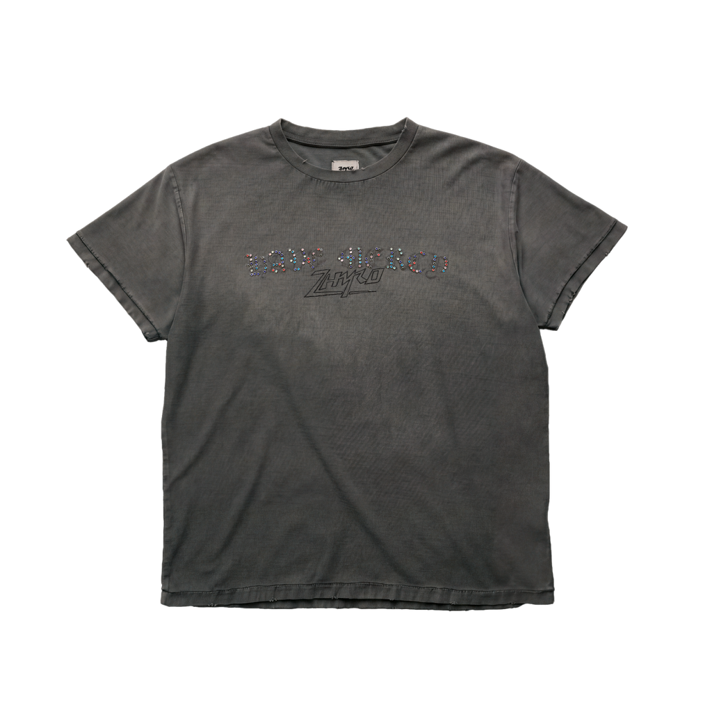 Mercy Tee in Sunfaded Black