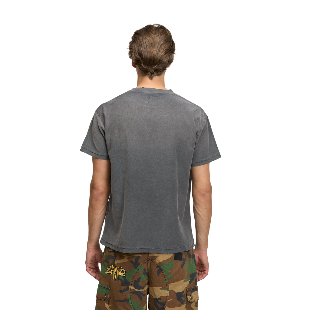 Mercy Tee in Sunfaded Black