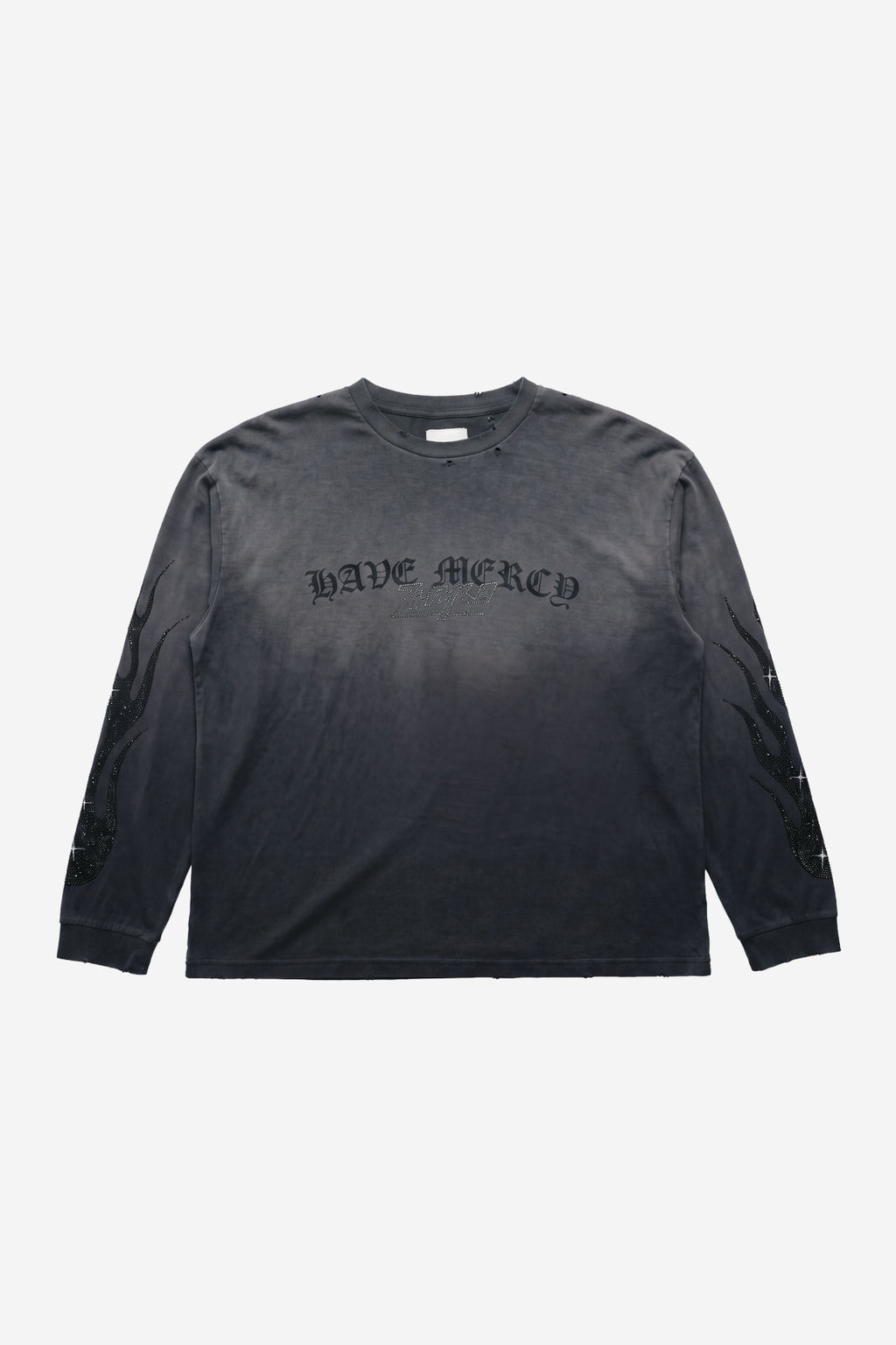 Mercy L/S in Sunfaded Black