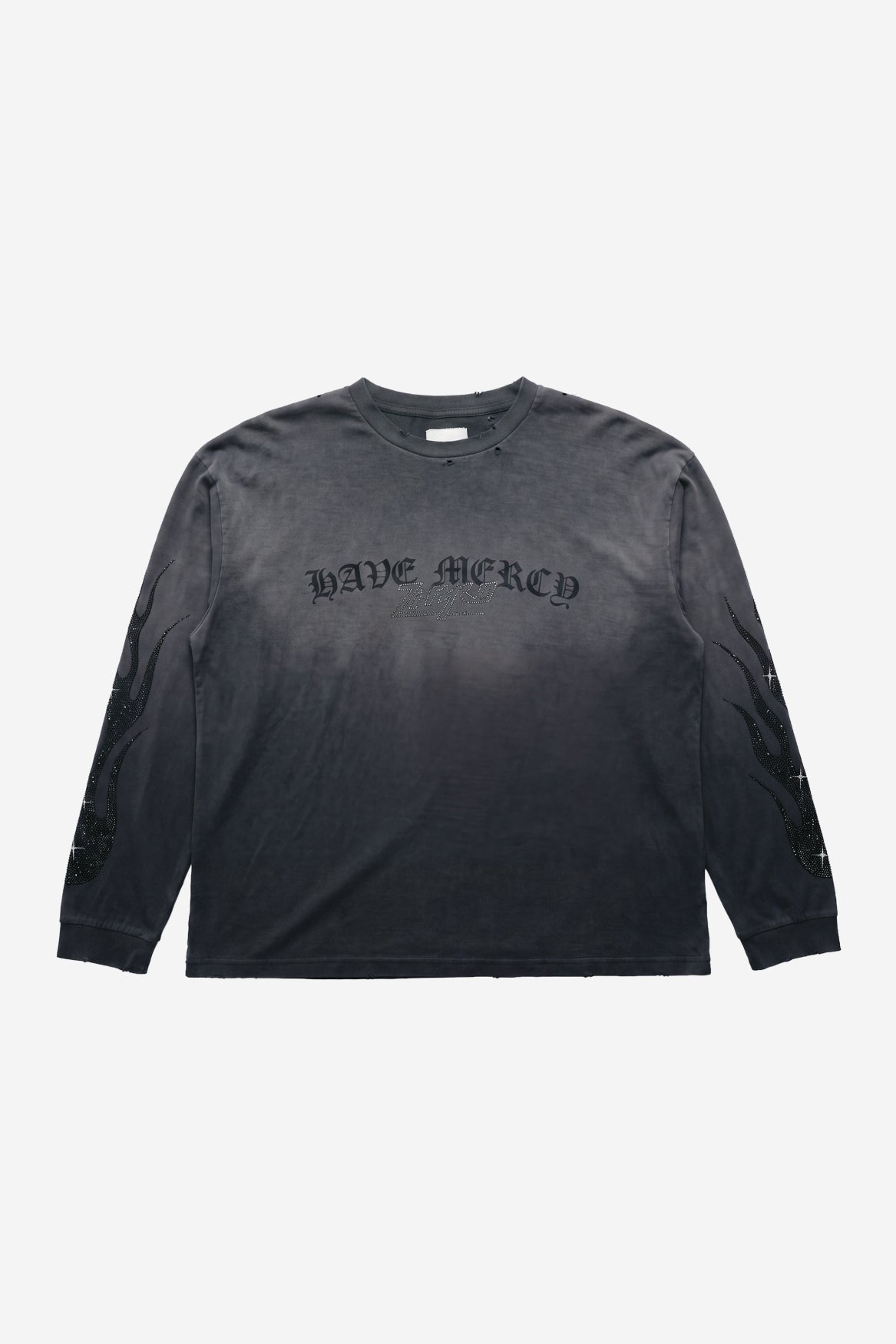 Mercy L/S in Sunfaded Black