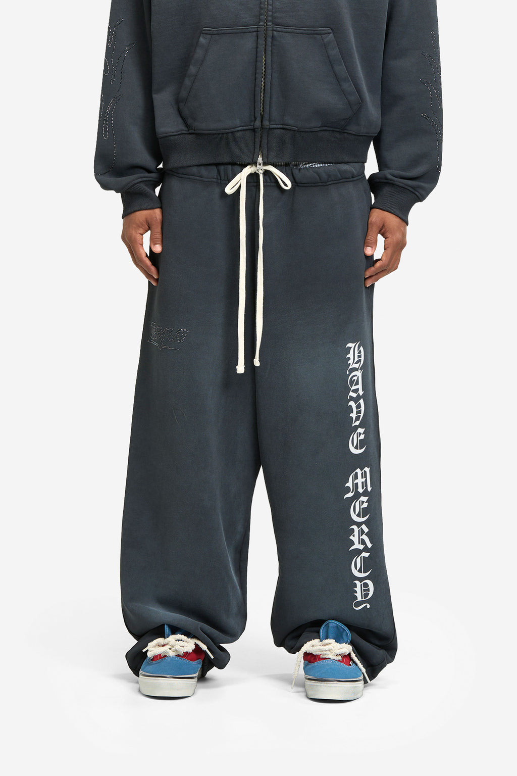 Mercy Sweatpants in Sunfaded Black