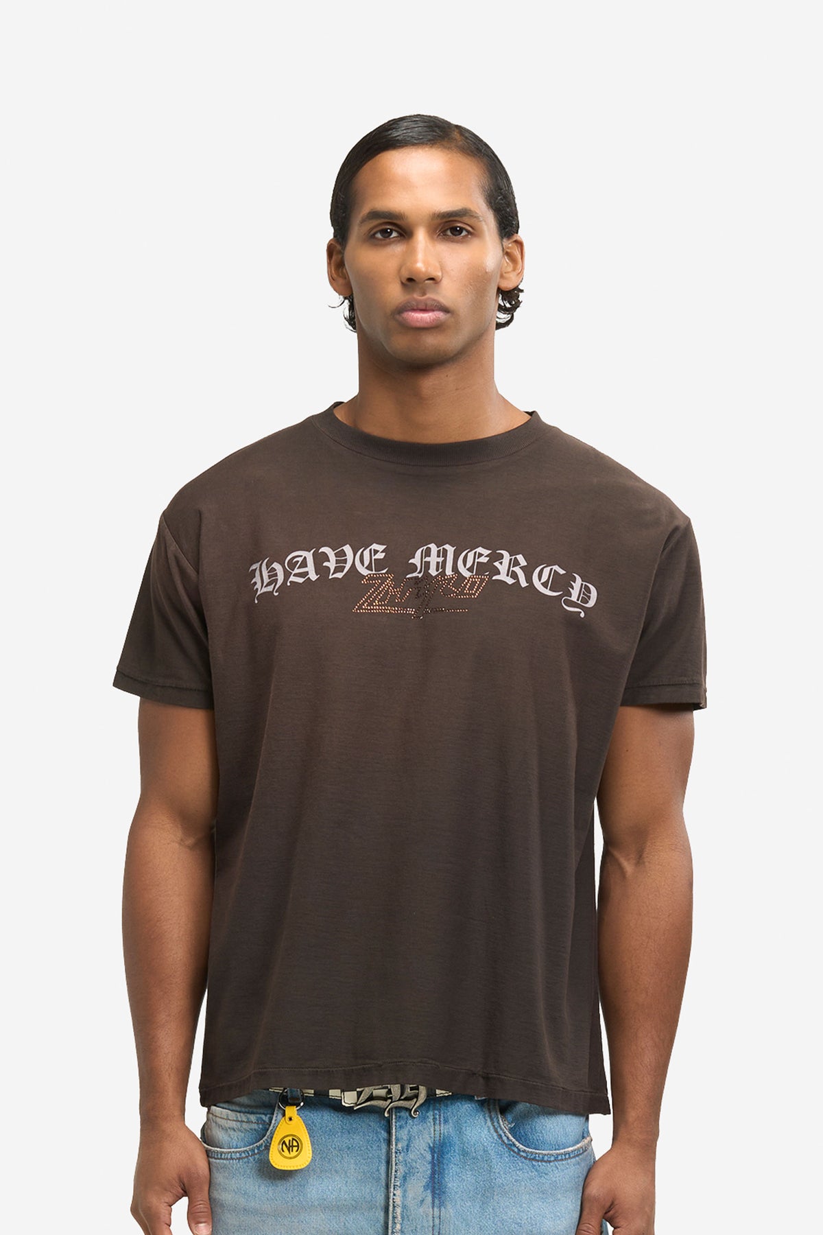 Mercy Tee in Brown