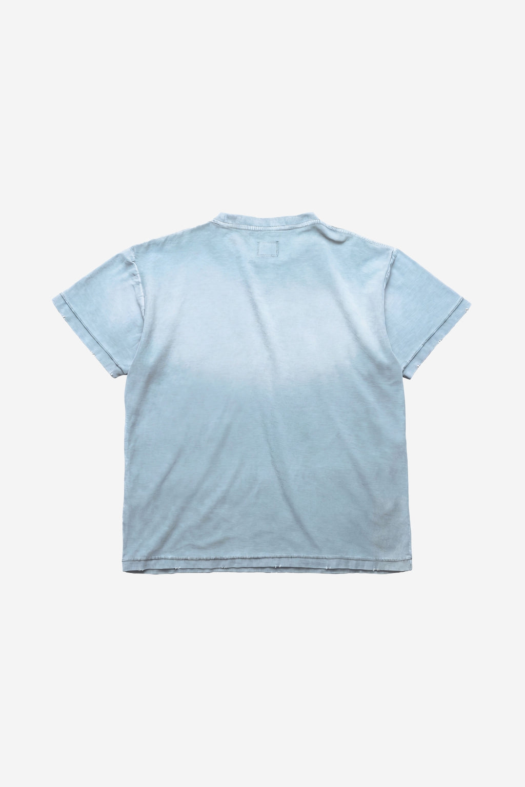 Horsey Tee in Sunfaded Blue