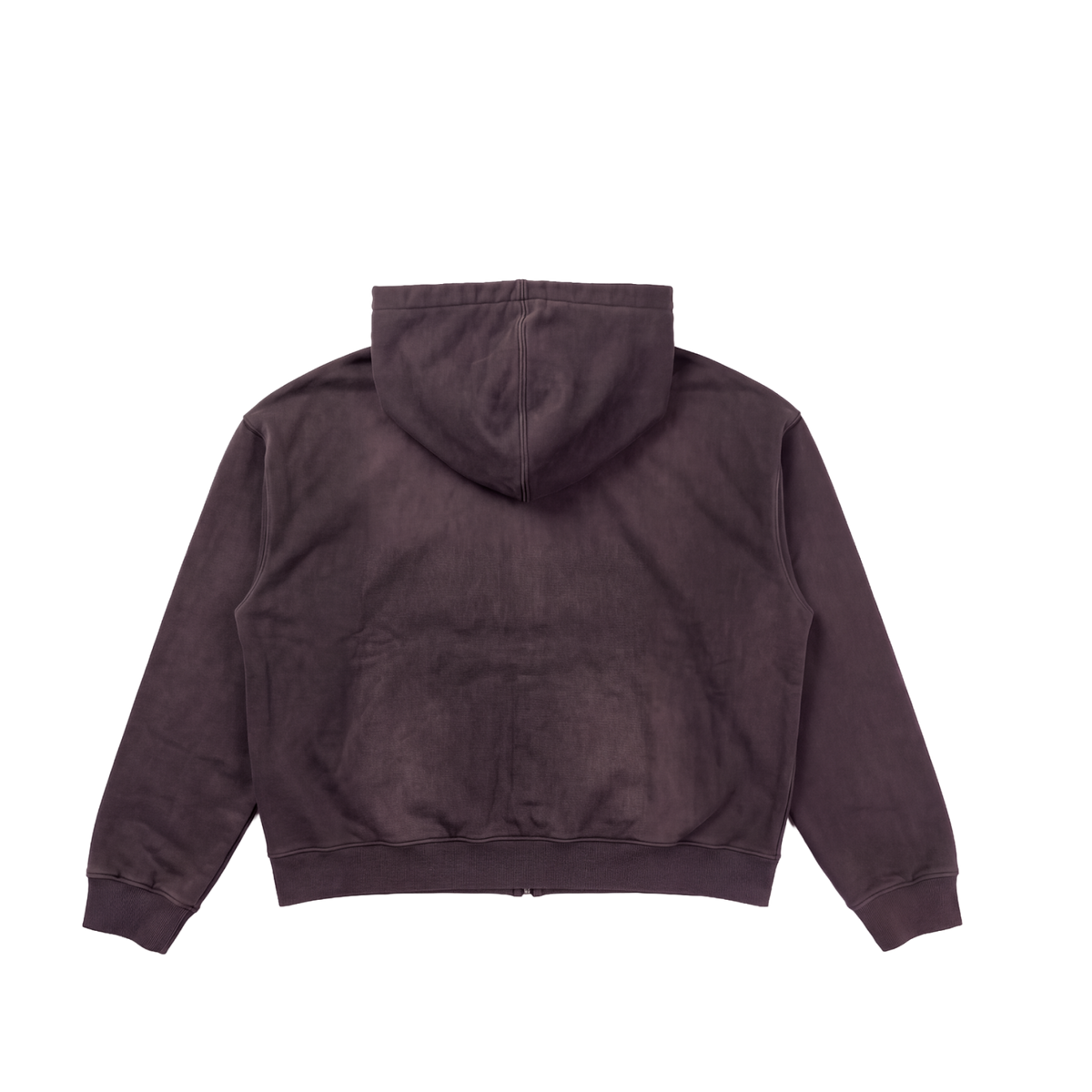 Horsey Zip Hoodie in Brown