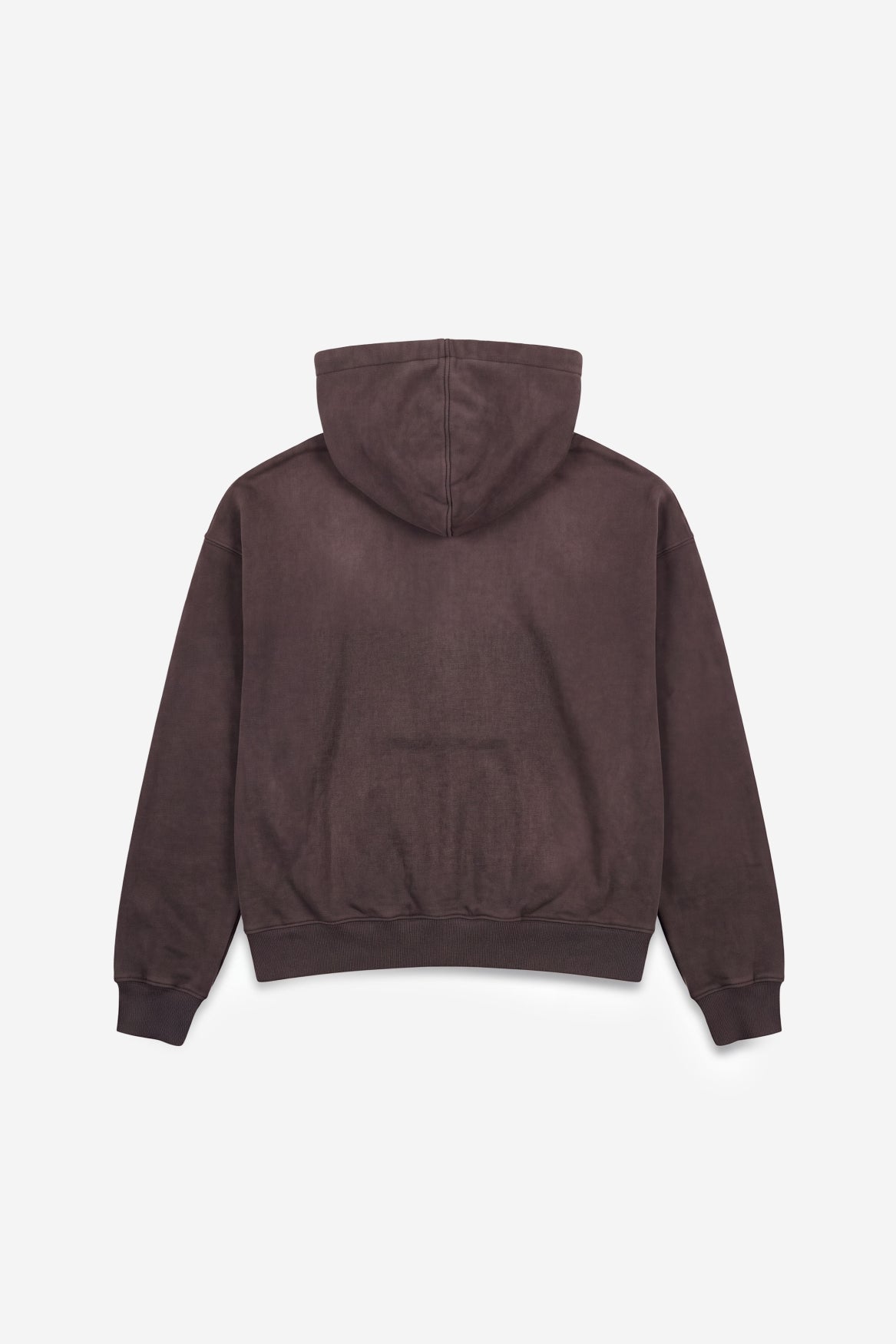 Horsey Zip Hoodie in Brown