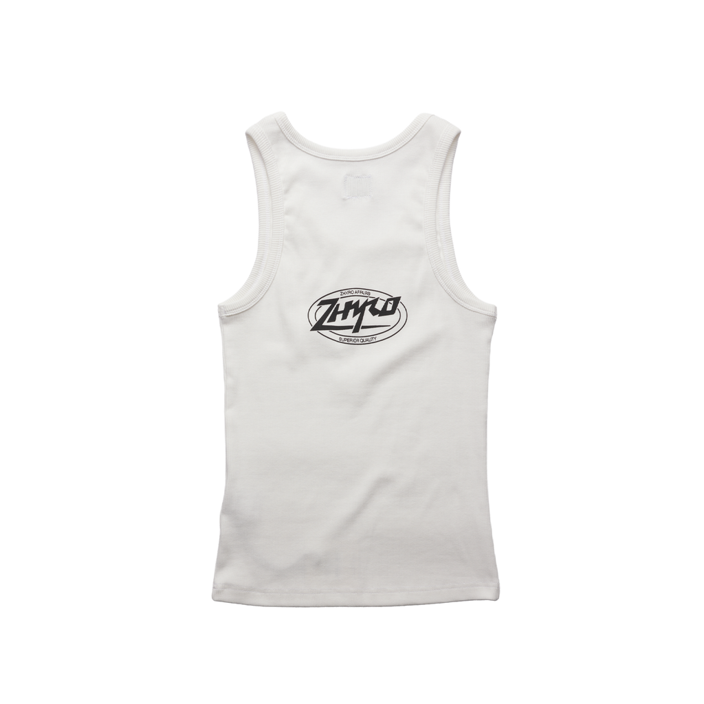 Logo Tanktop in White