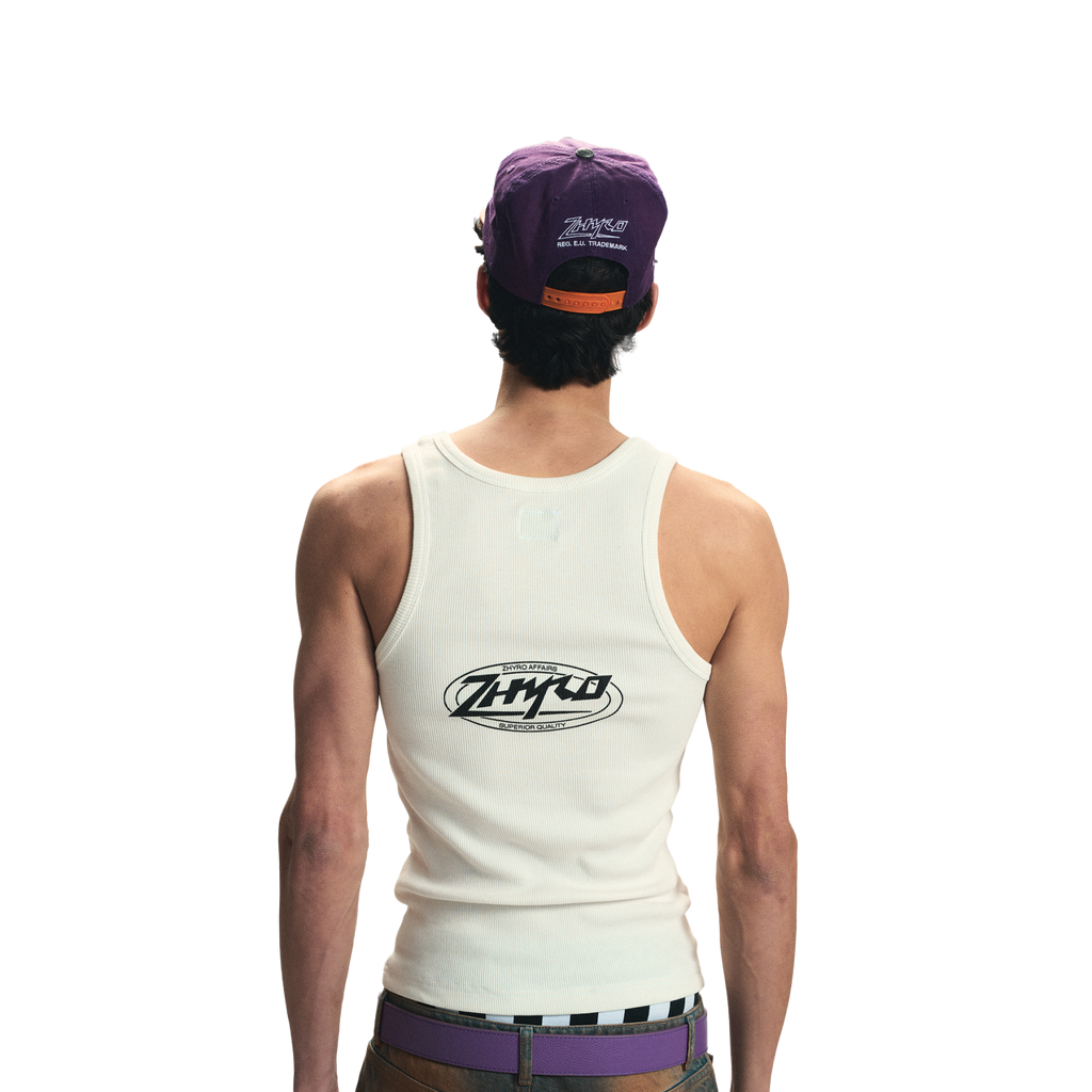 Logo Tanktop in White