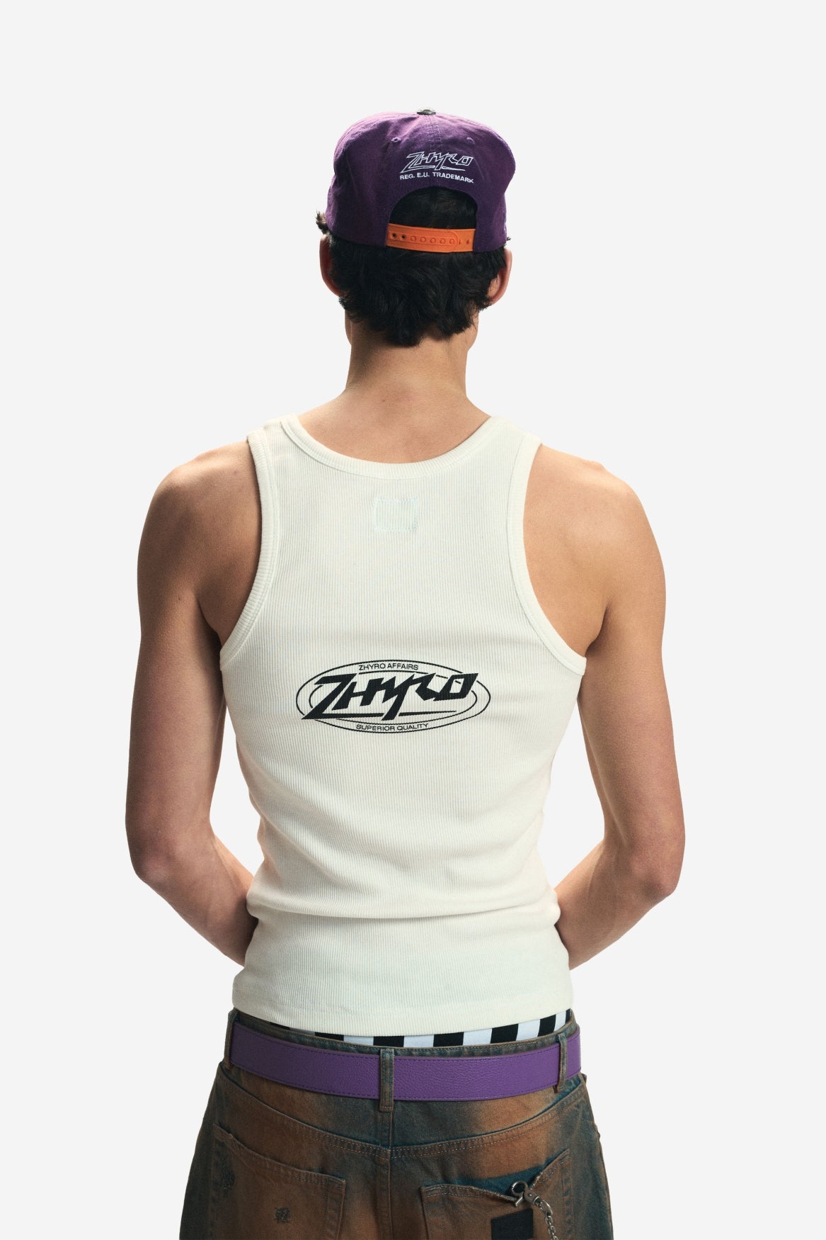 Logo Tanktop in White