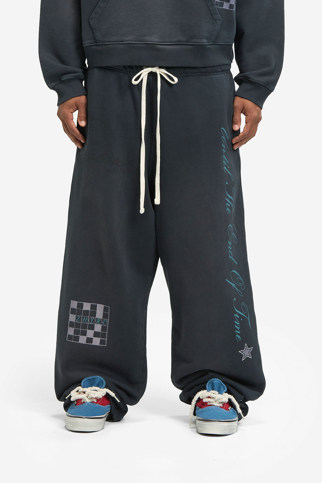 Love Letter Sweatpants in Black