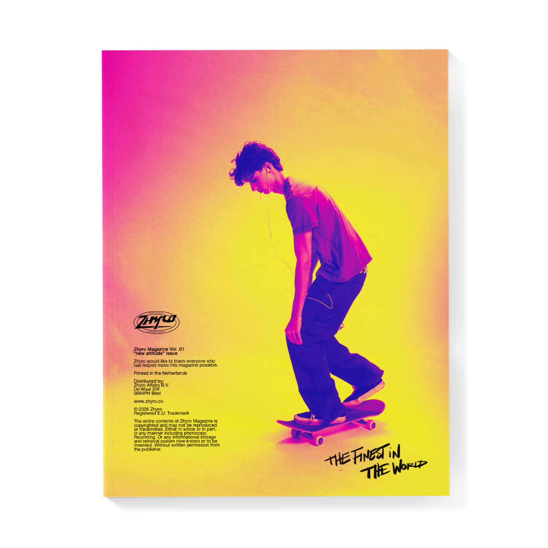 Magazine Vol .01 ‘’new attitude’’ issue