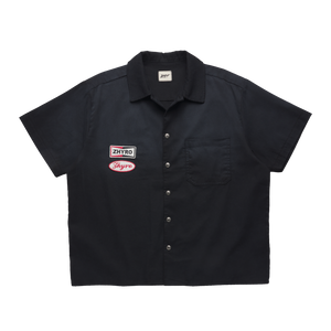 Mechanic Button Shirt in Sunfaded Black