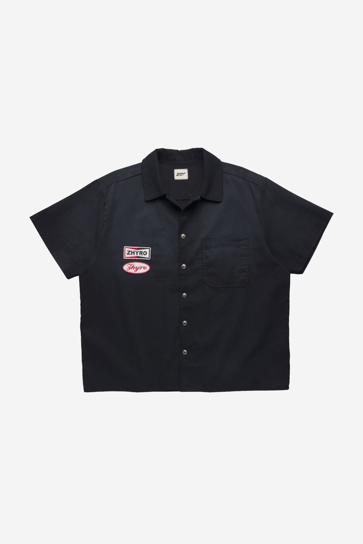 Mechanic Button Shirt in Sunfaded Black
