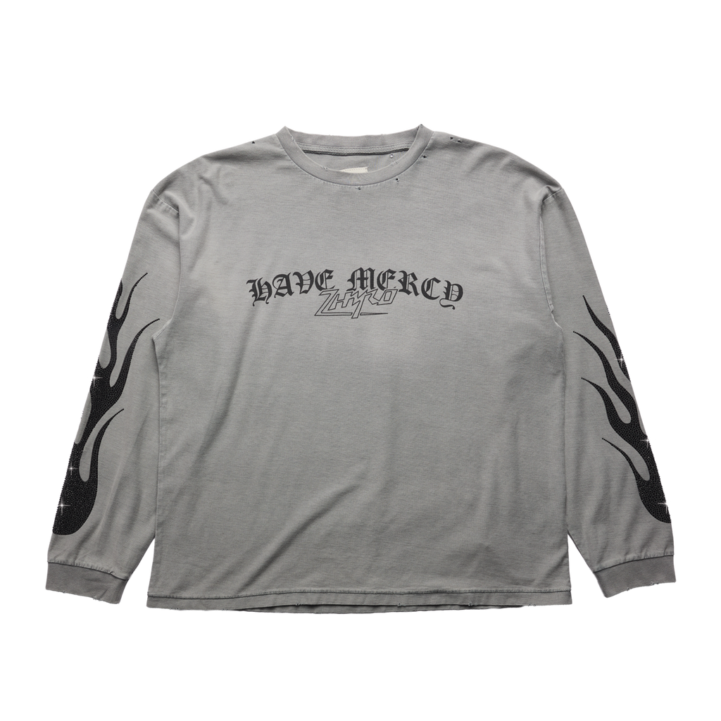 Mercy L/S in Sunfaded Grey