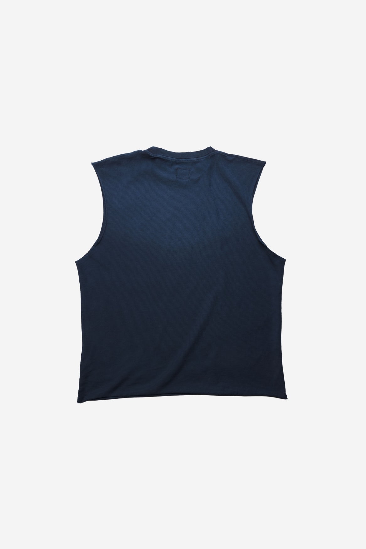 Mercy Sleeveless Tee in Sunfaded Navy
