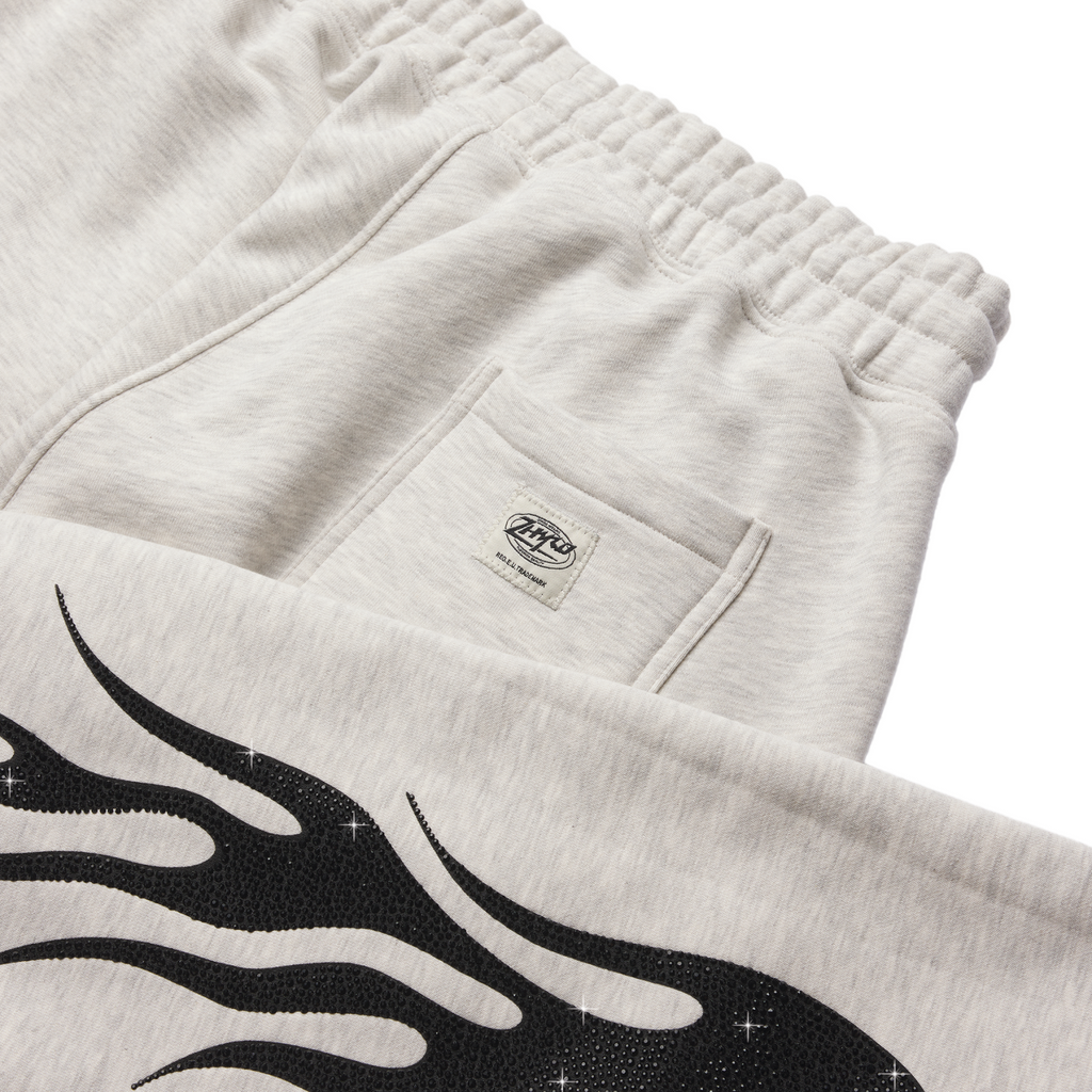 Mercy Sweatpants in Grey Melange