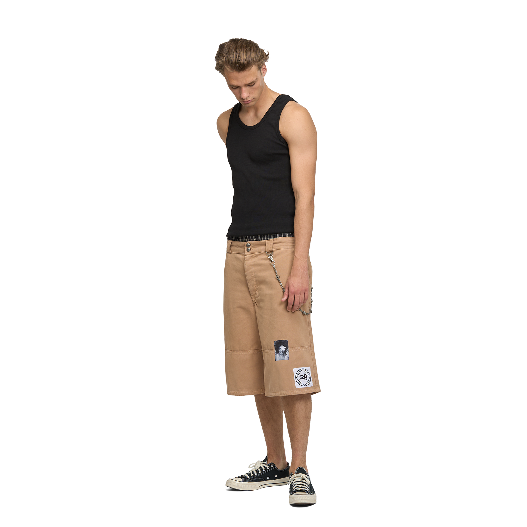 Ollie Shorts in Beige