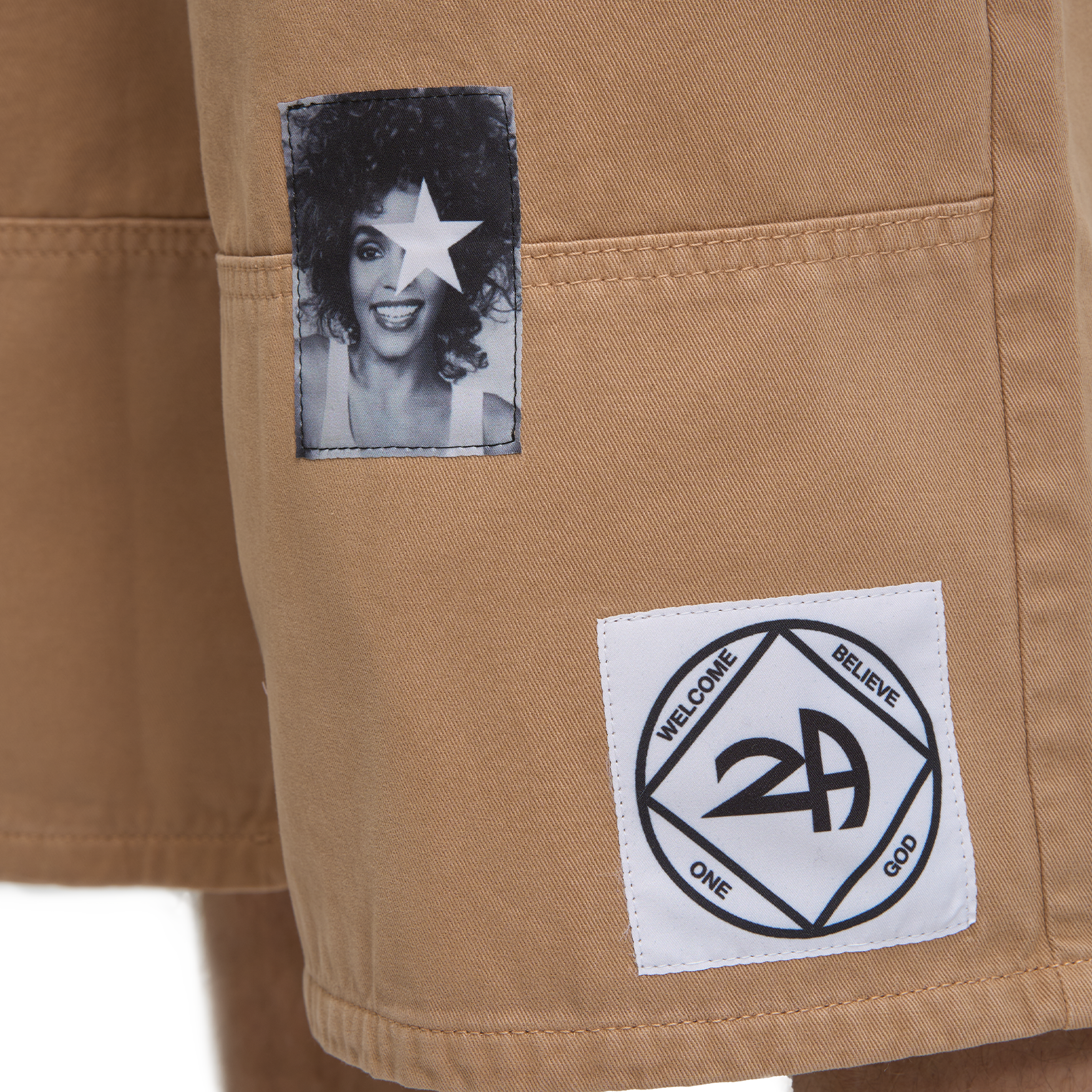 Ollie Shorts in Beige