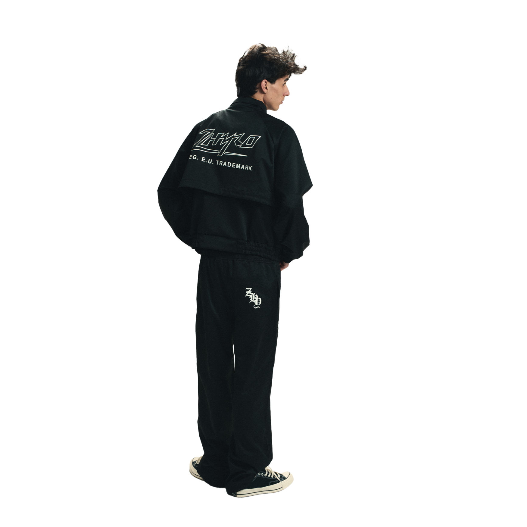 Parachute Pants in Black
