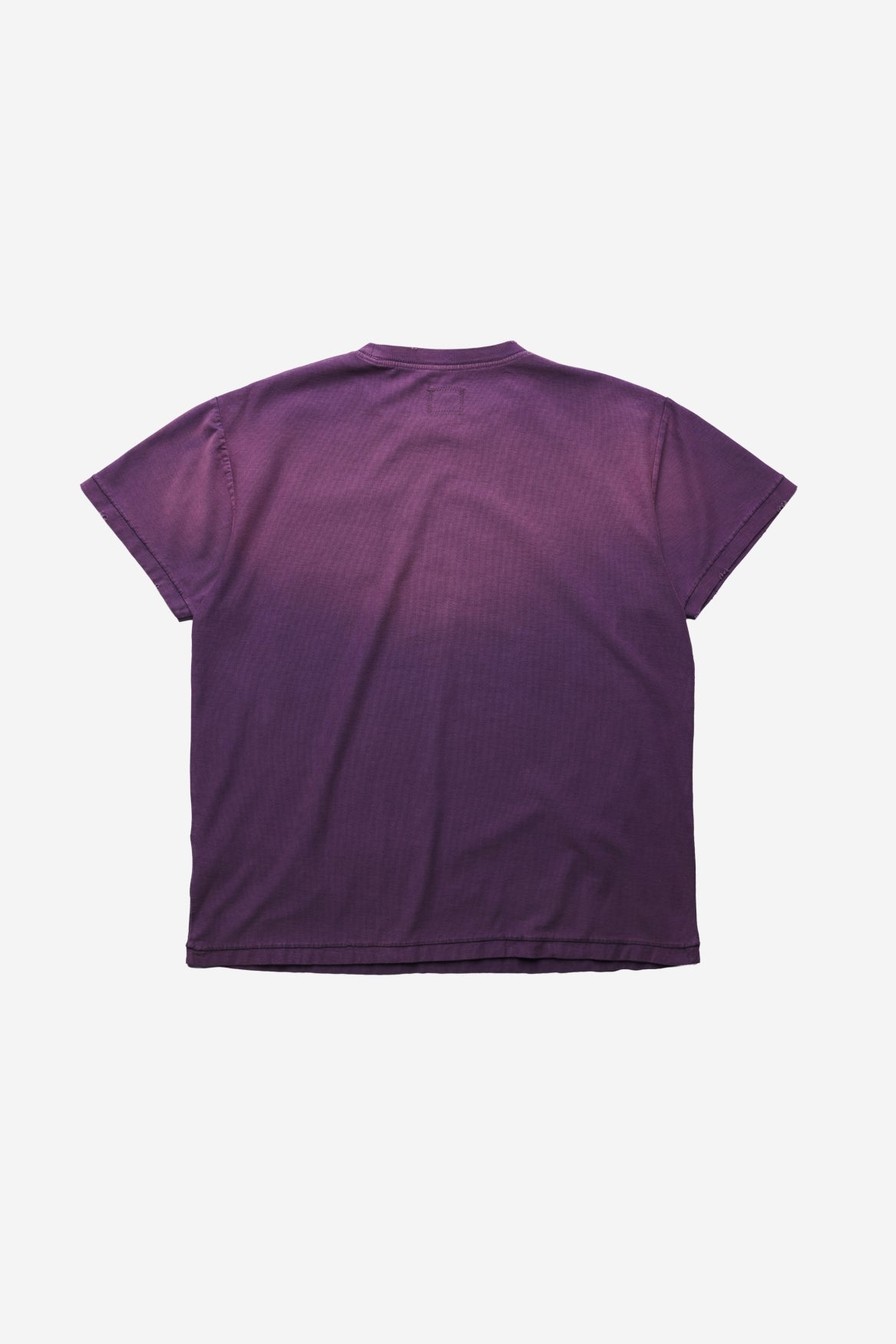 Pocket Logo Tee in Sunfaded Purple