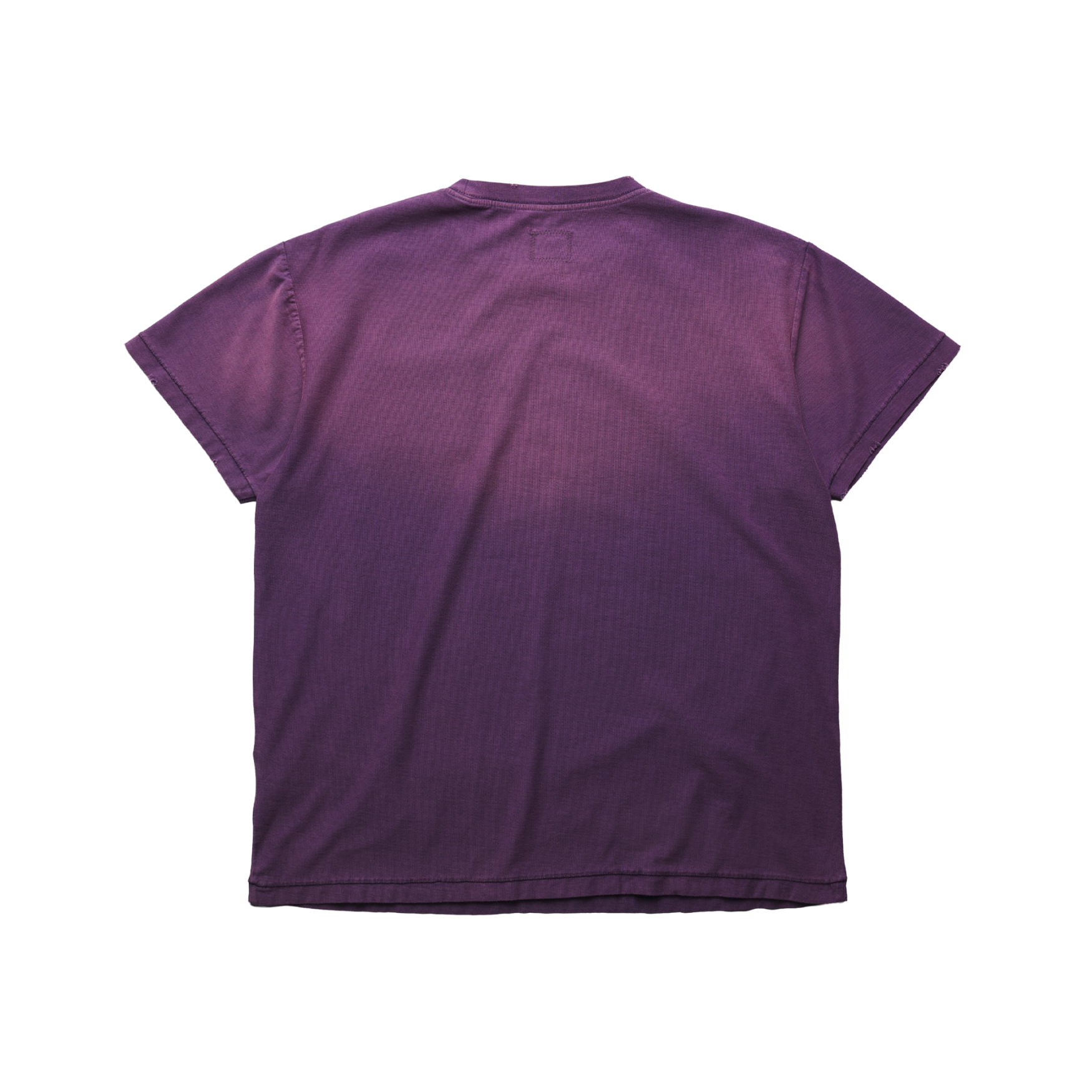 Pocket Logo Tee in Sunfaded Purple