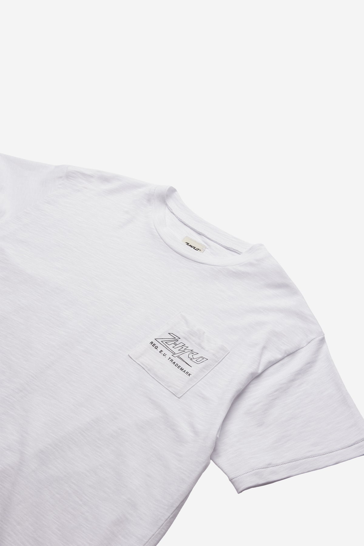 Pocket Logo Tee in White