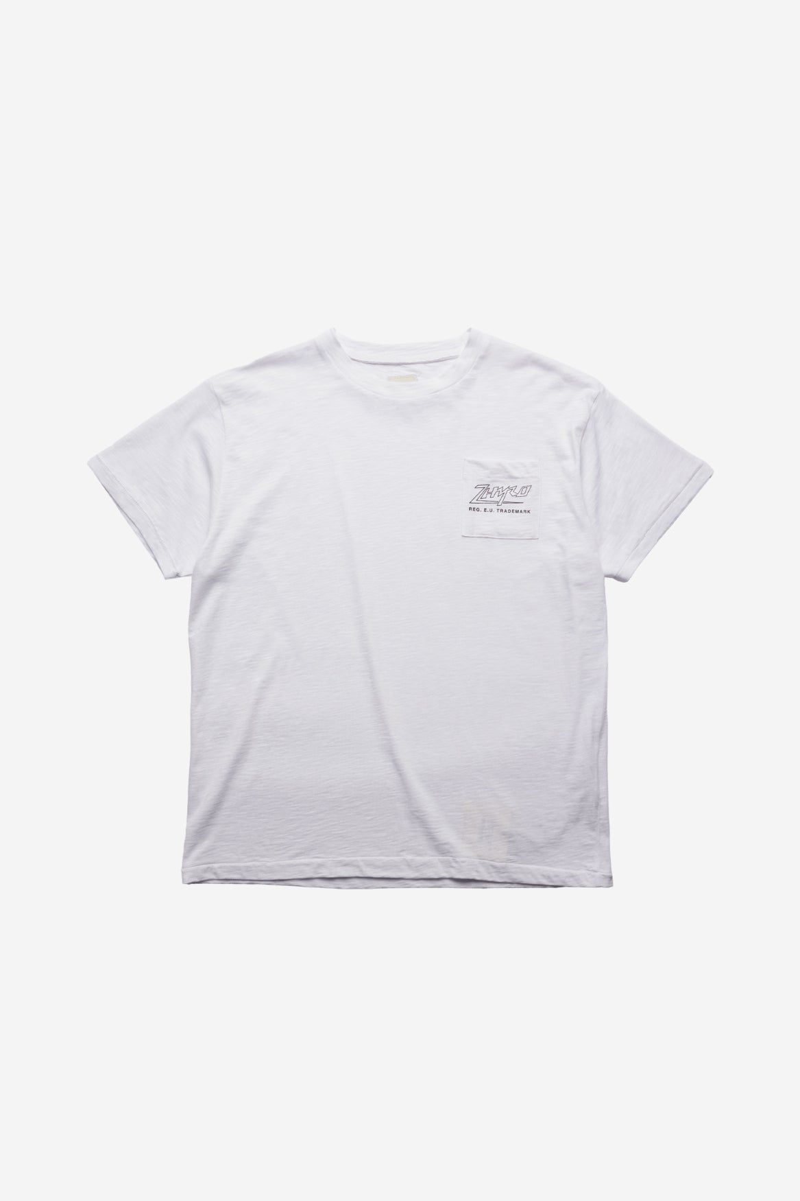Pocket Logo Tee in White