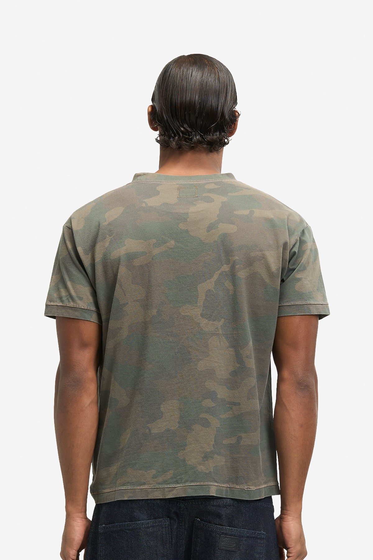Pocket Logo Tee in Camo