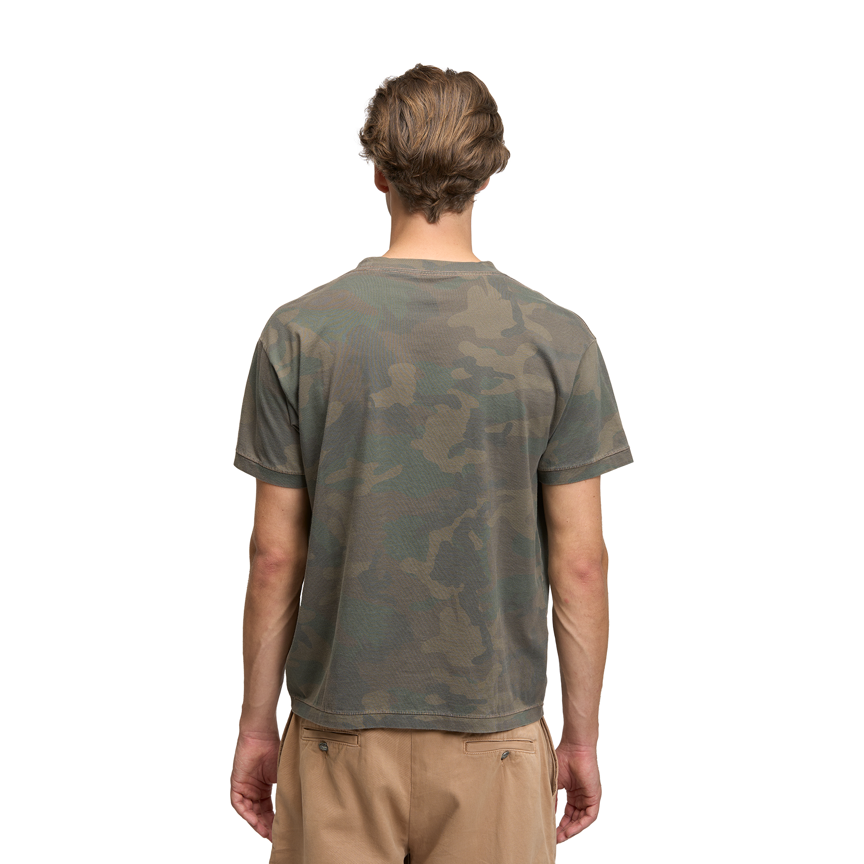 Pocket Logo Tee in Camo