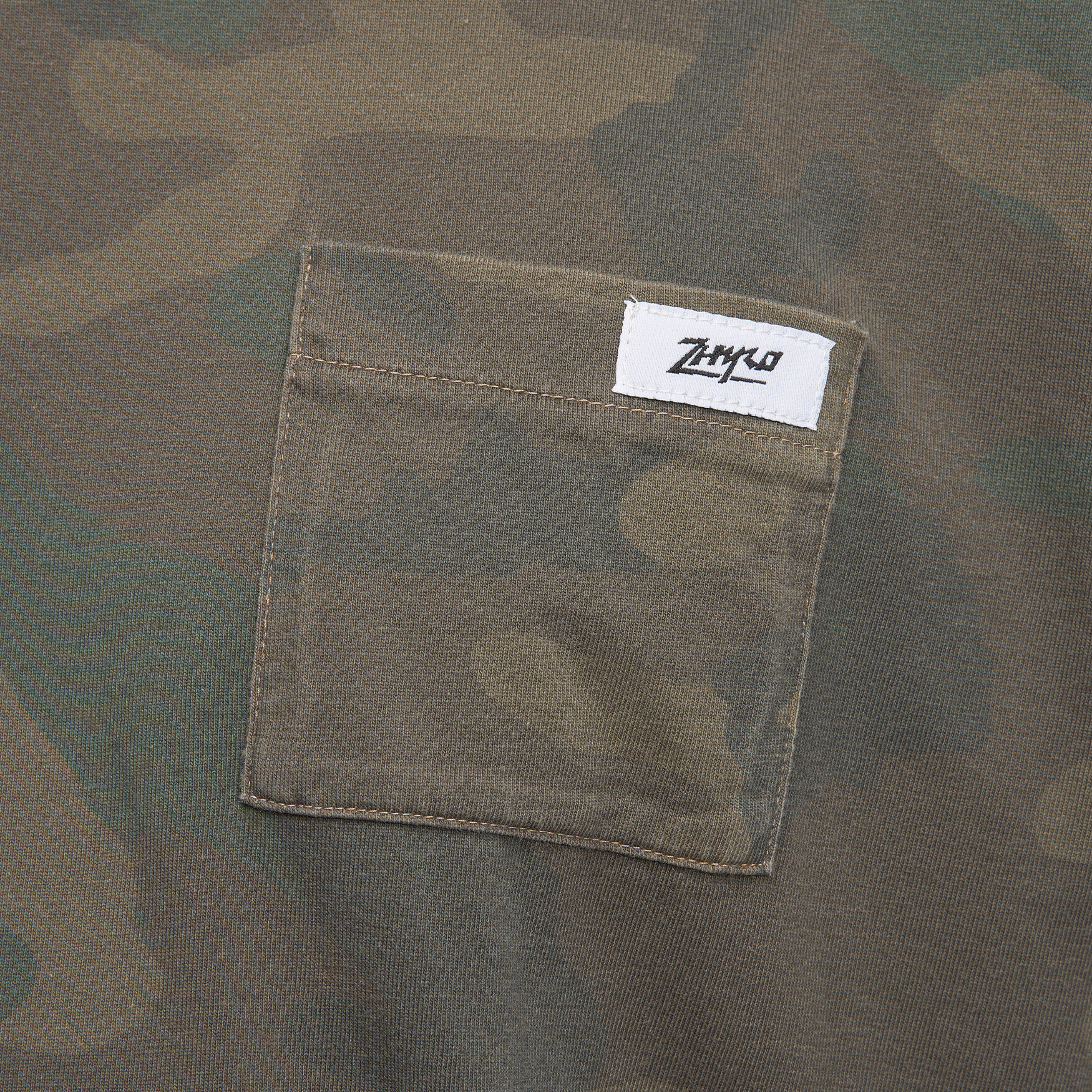 Pocket Logo Tee in Camo