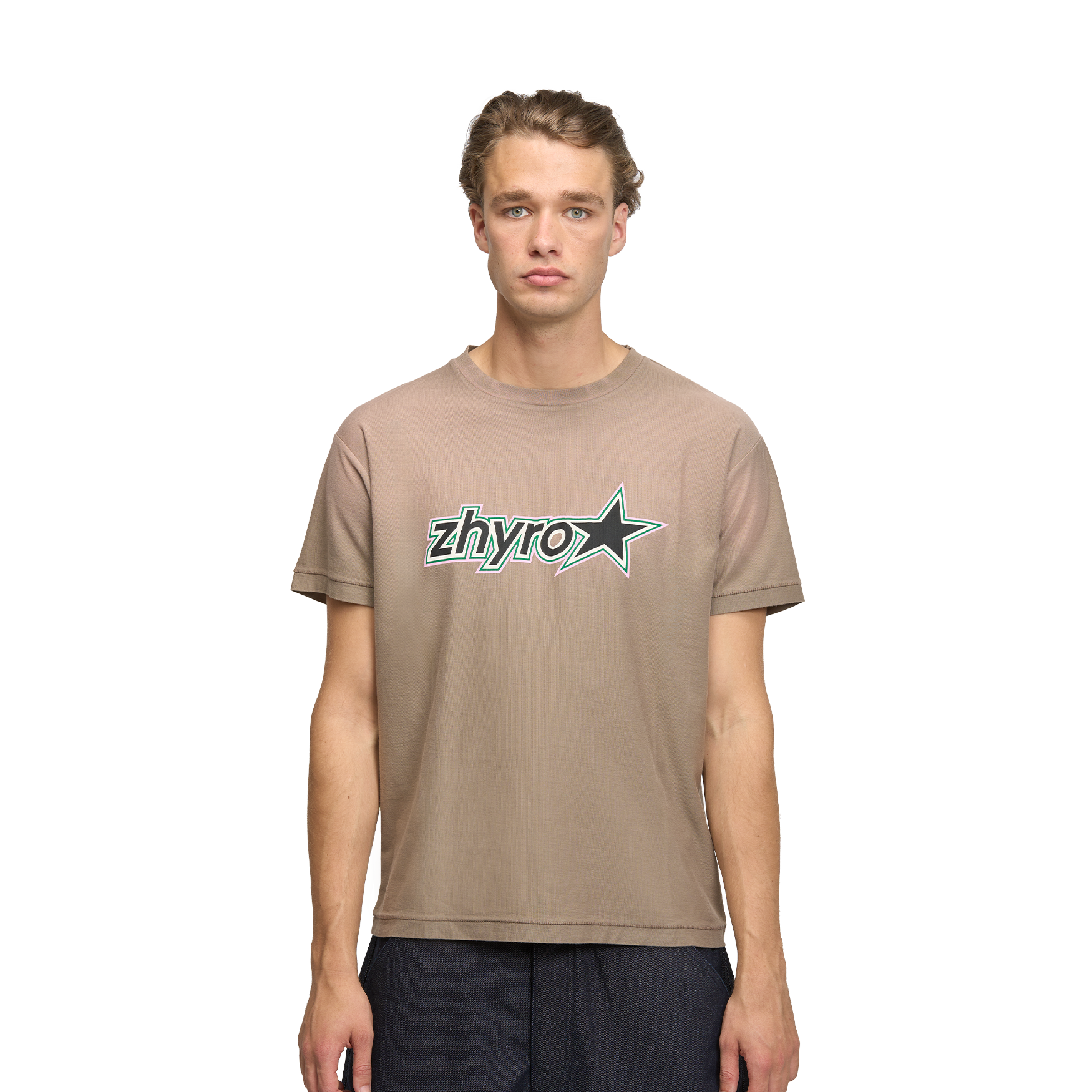 Stellar Tee in Sunfaded Brown