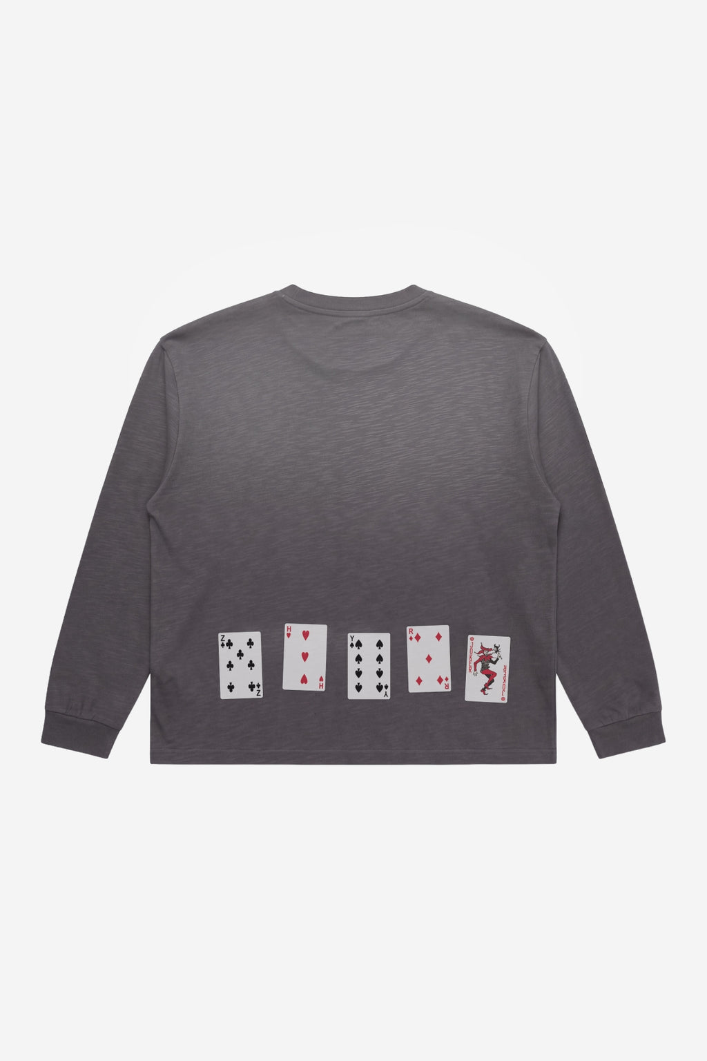 Surf Girl L/S in Washed Black