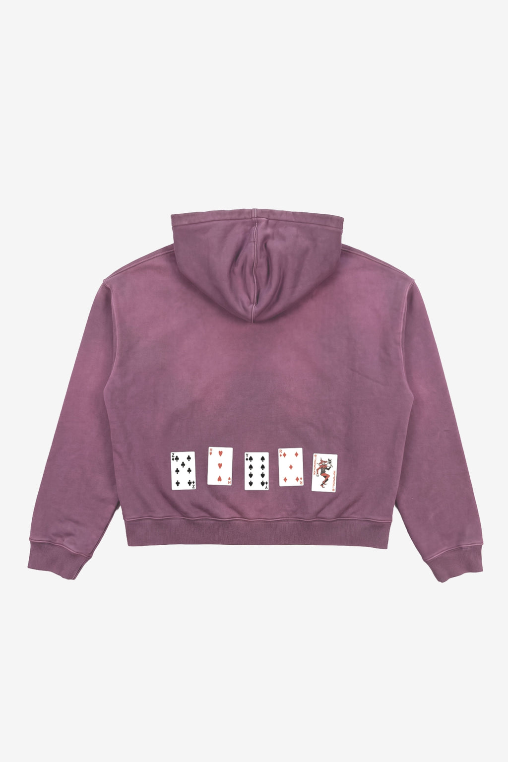 Surf Girl Zip Hoodie in Purple