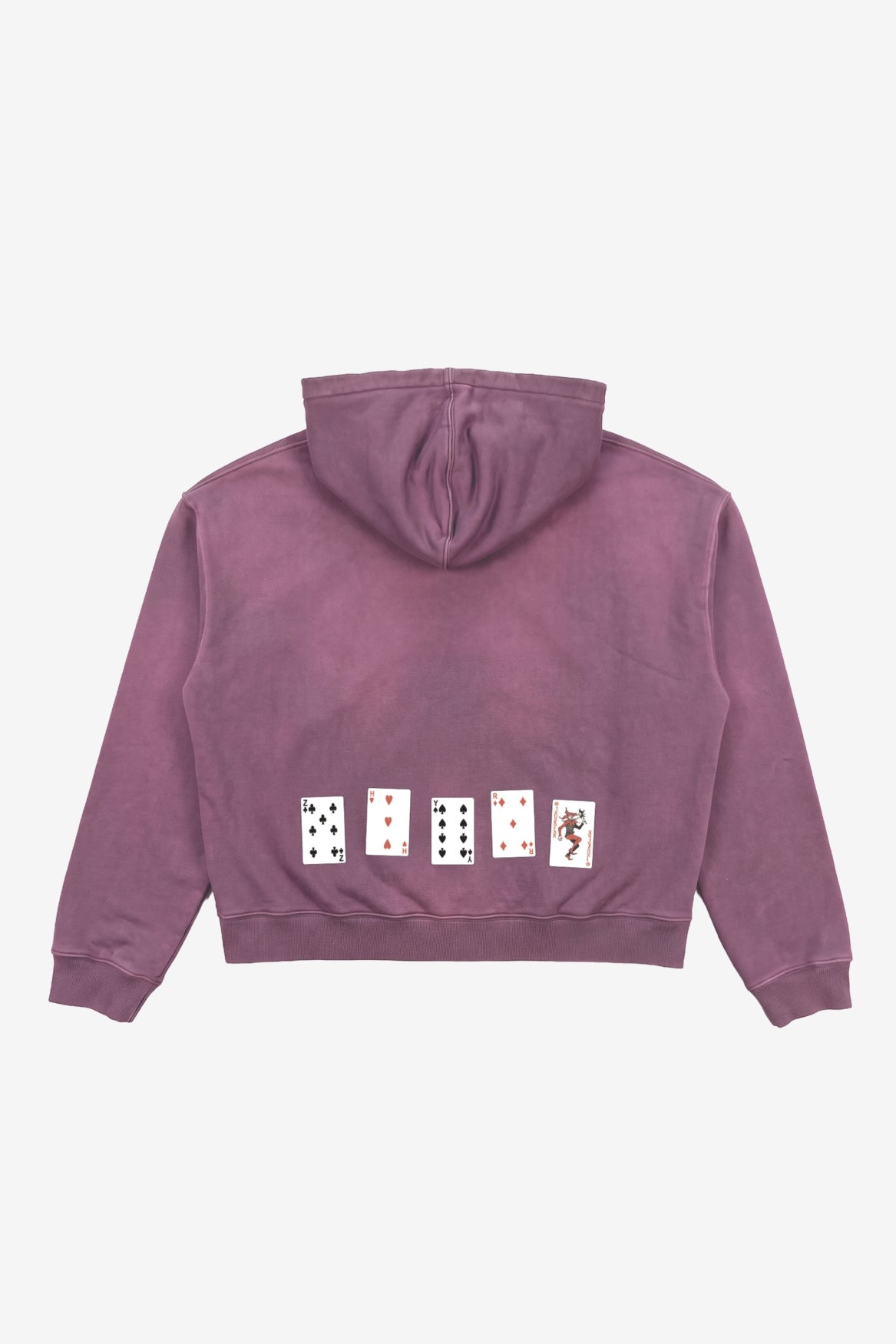 Surf Girl Zip Hoodie in Purple